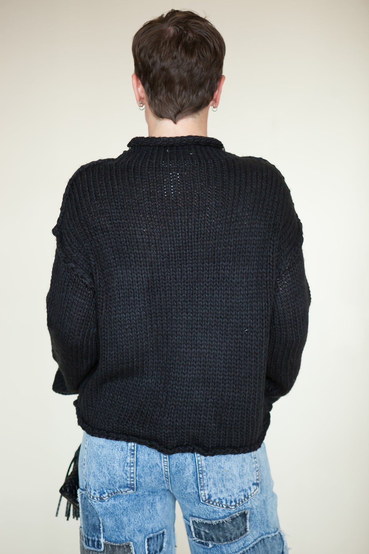 Everly Mock-Neck Knit Pullover