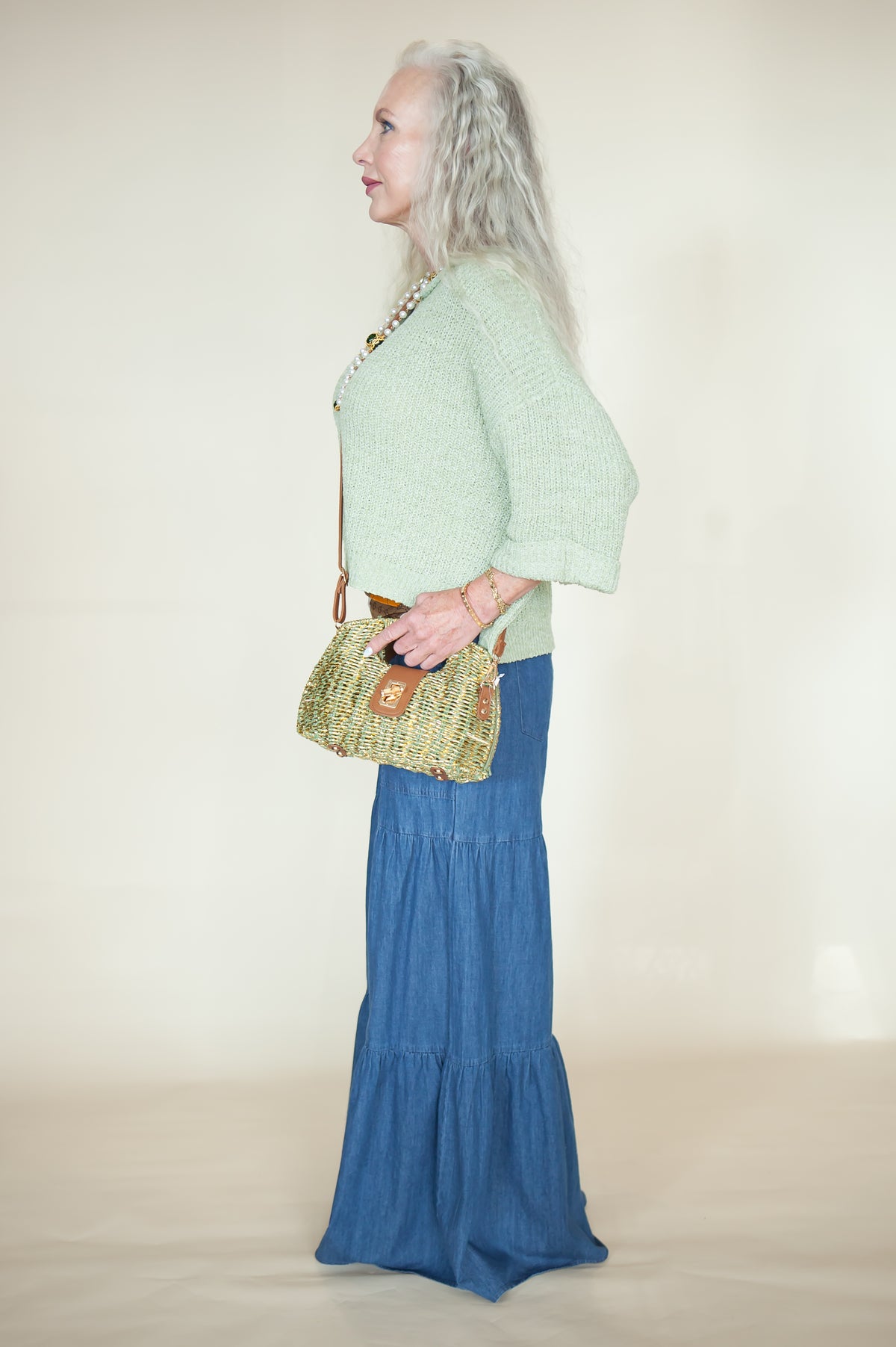 Wanderer Mineral Wash Wide Leg Pants
