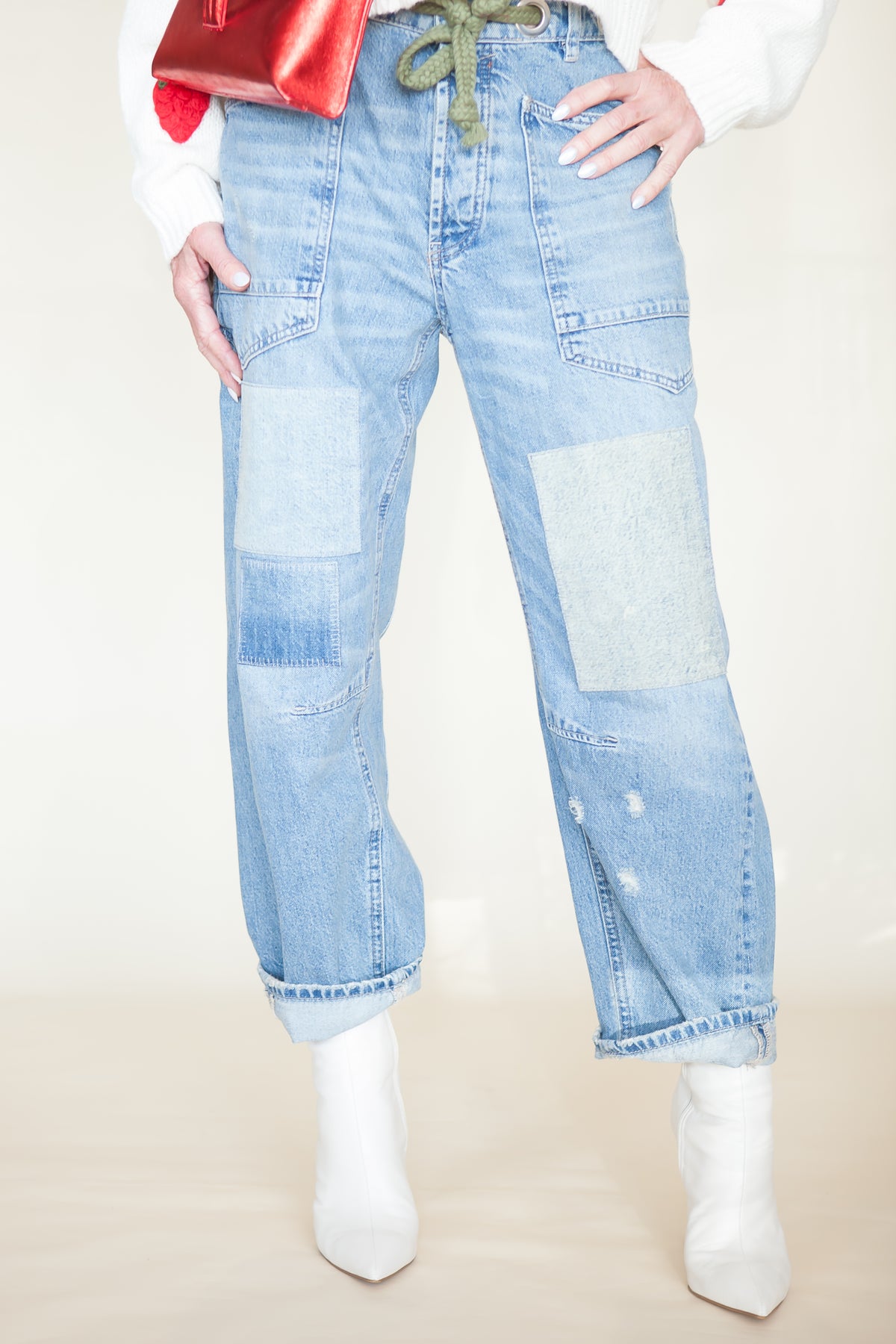Free People Moxie Slung Pull-On Bottom
