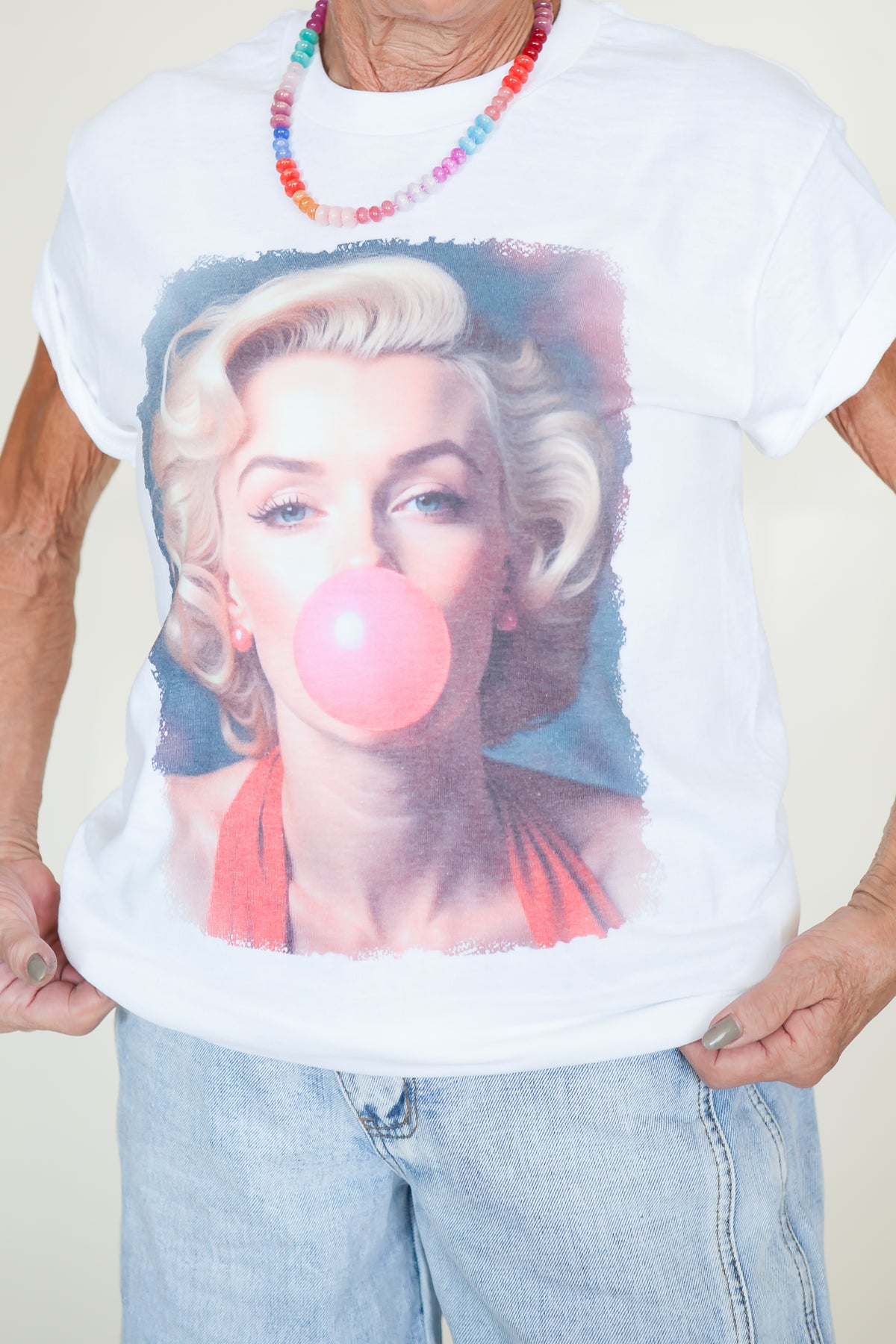 Vintage Marilyn Style Graphic Tee