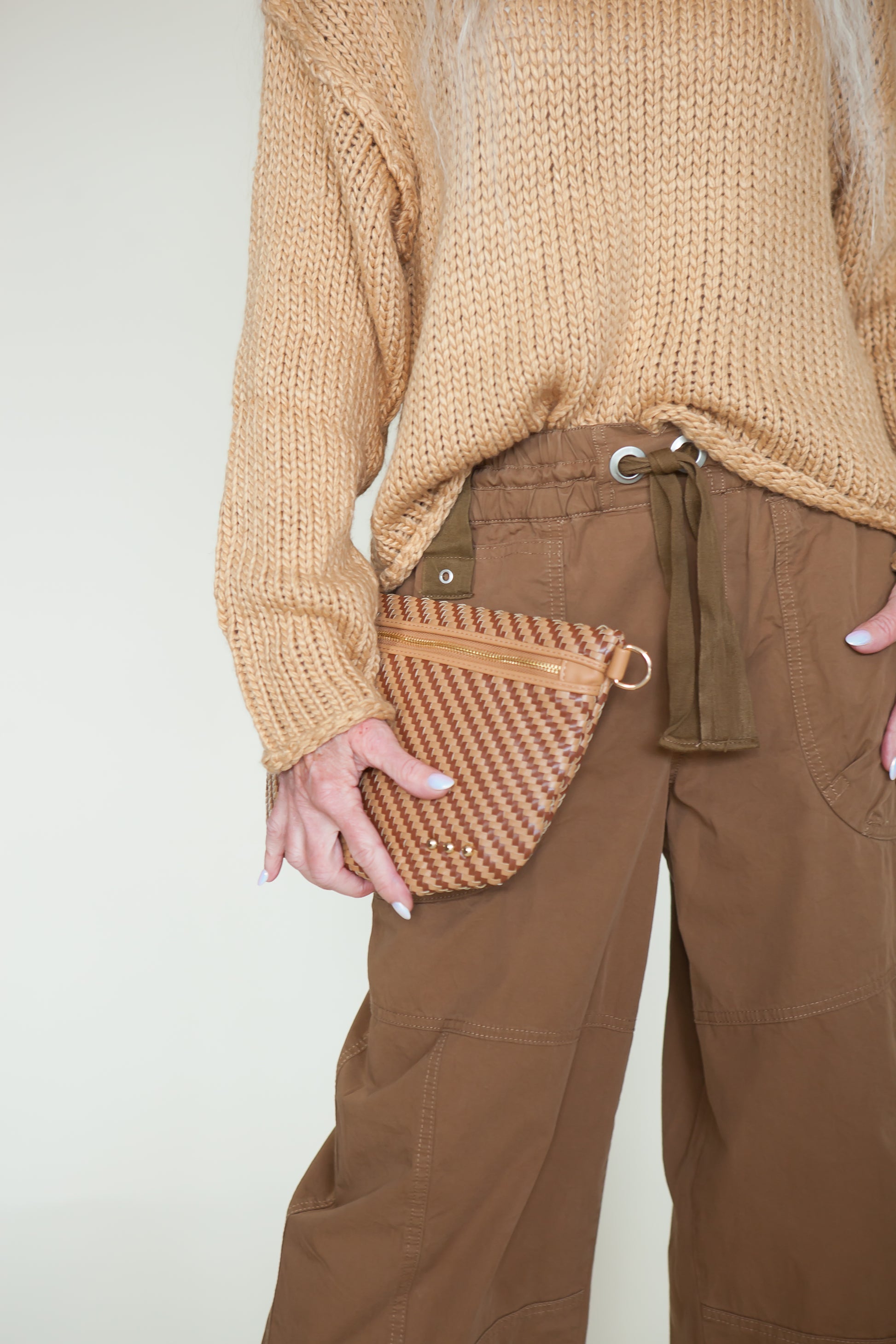 Monica Tied Cuff Jogger Pants