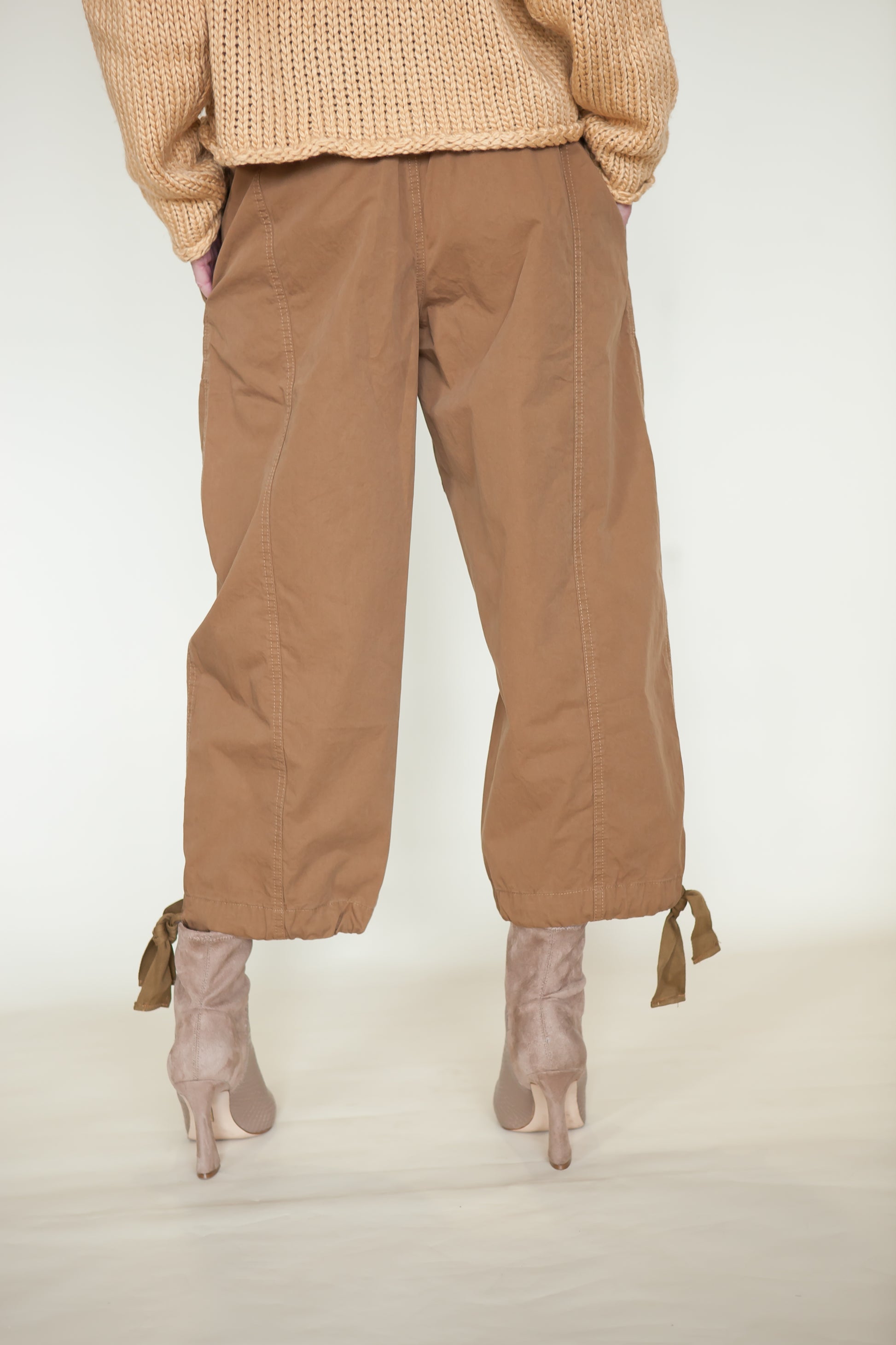 Monica Tied Cuff Jogger Pants