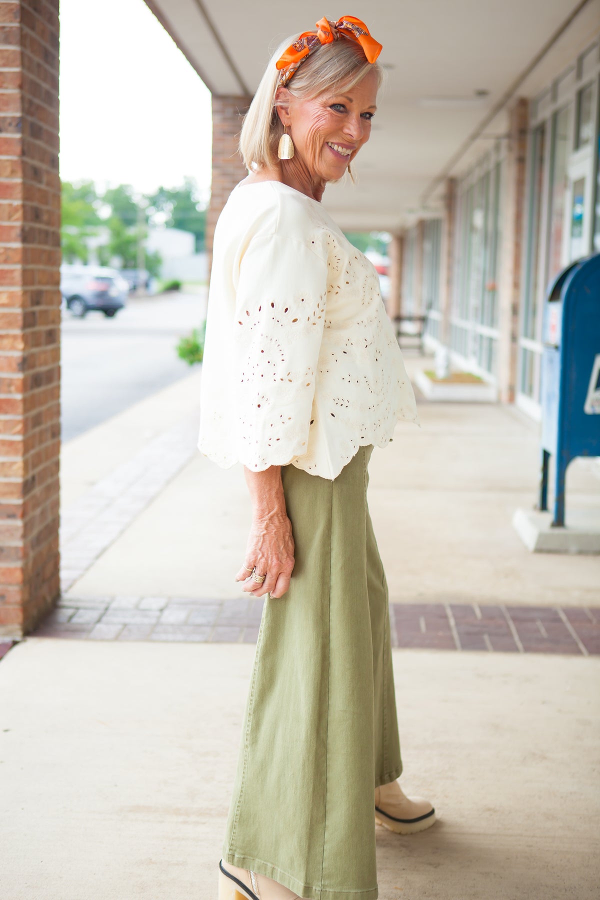Free Spirit Mineral Wash Wide Leg Pants