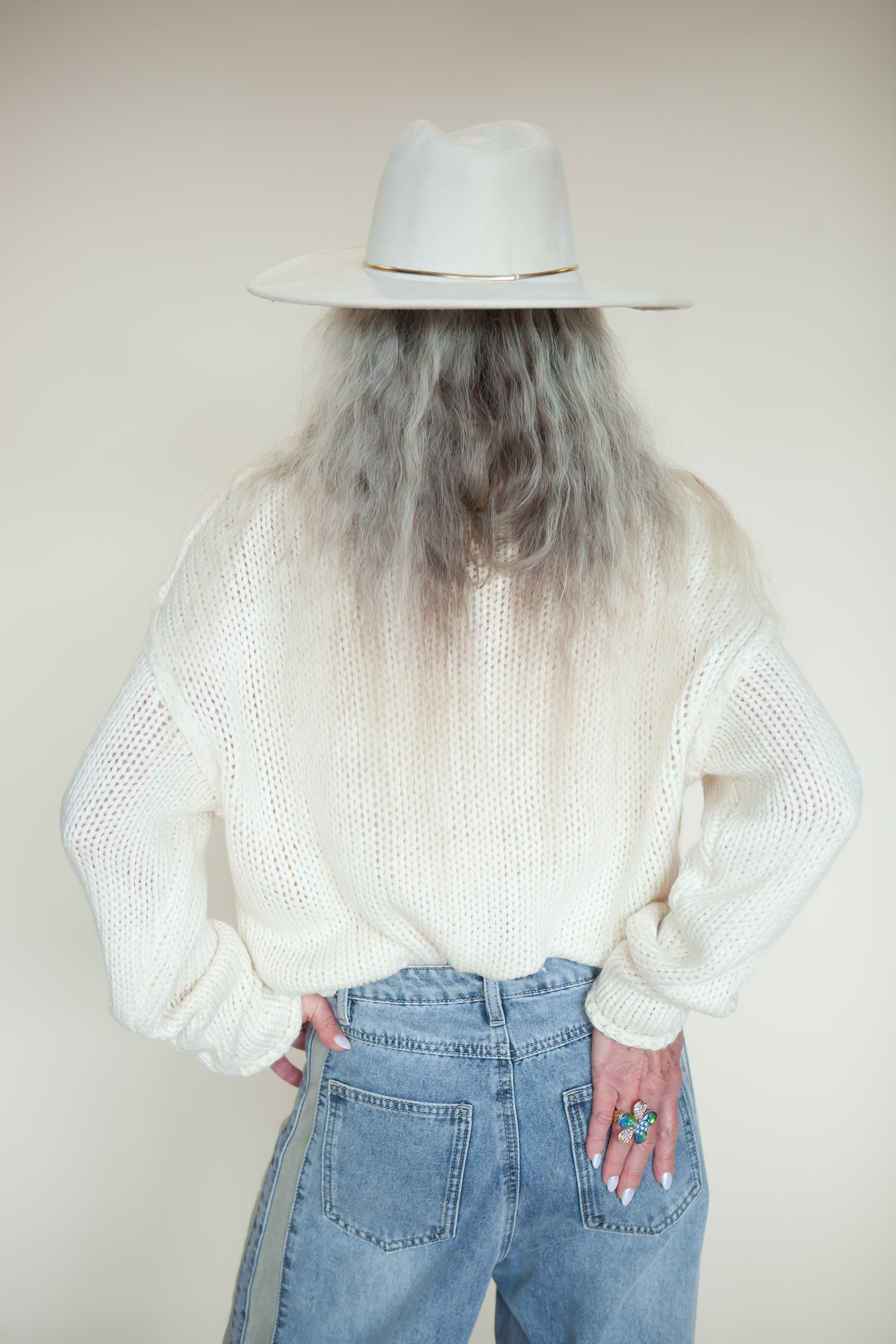Aspen Fuzzy Sweater Jacket