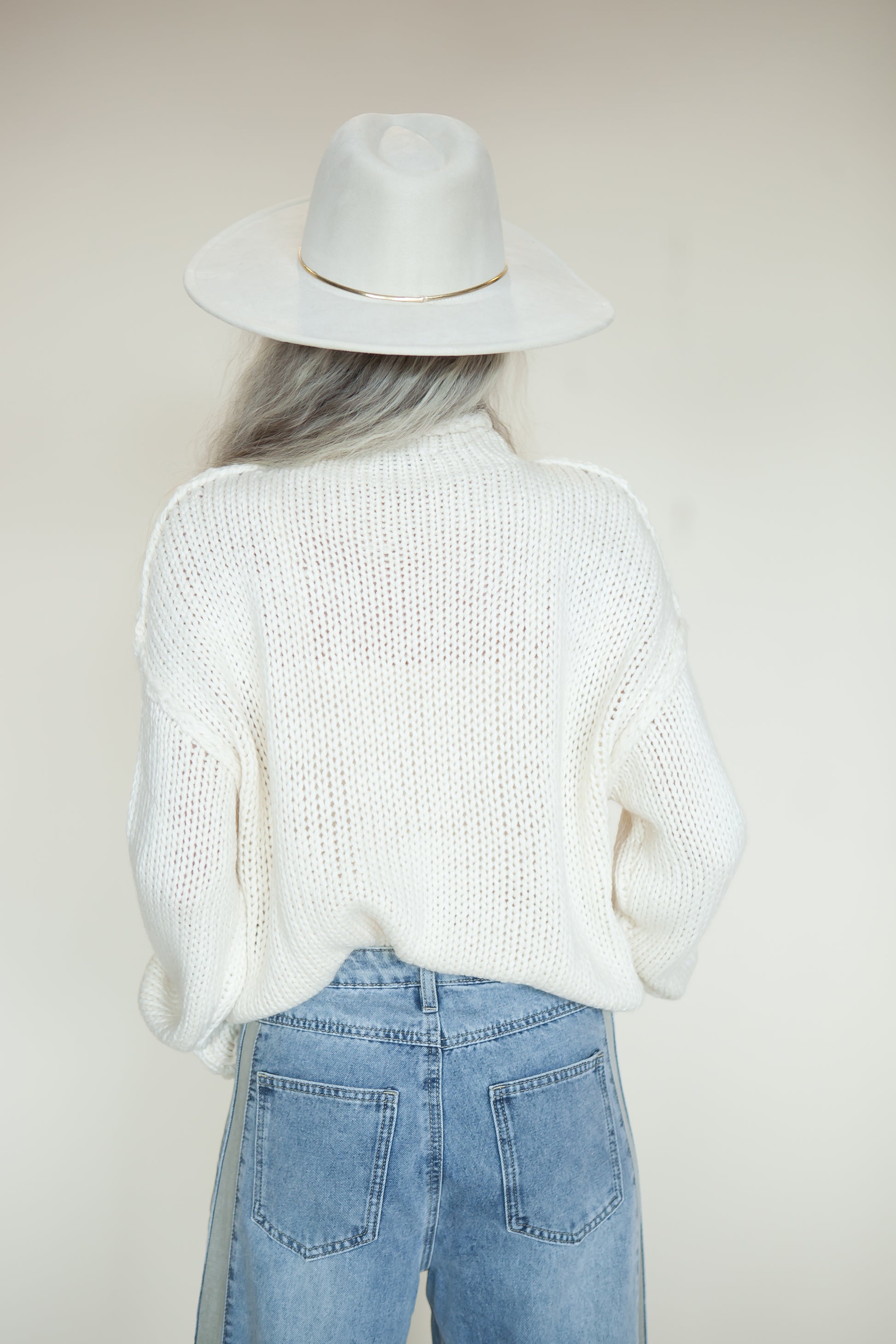 Aspen Fuzzy Sweater Jacket