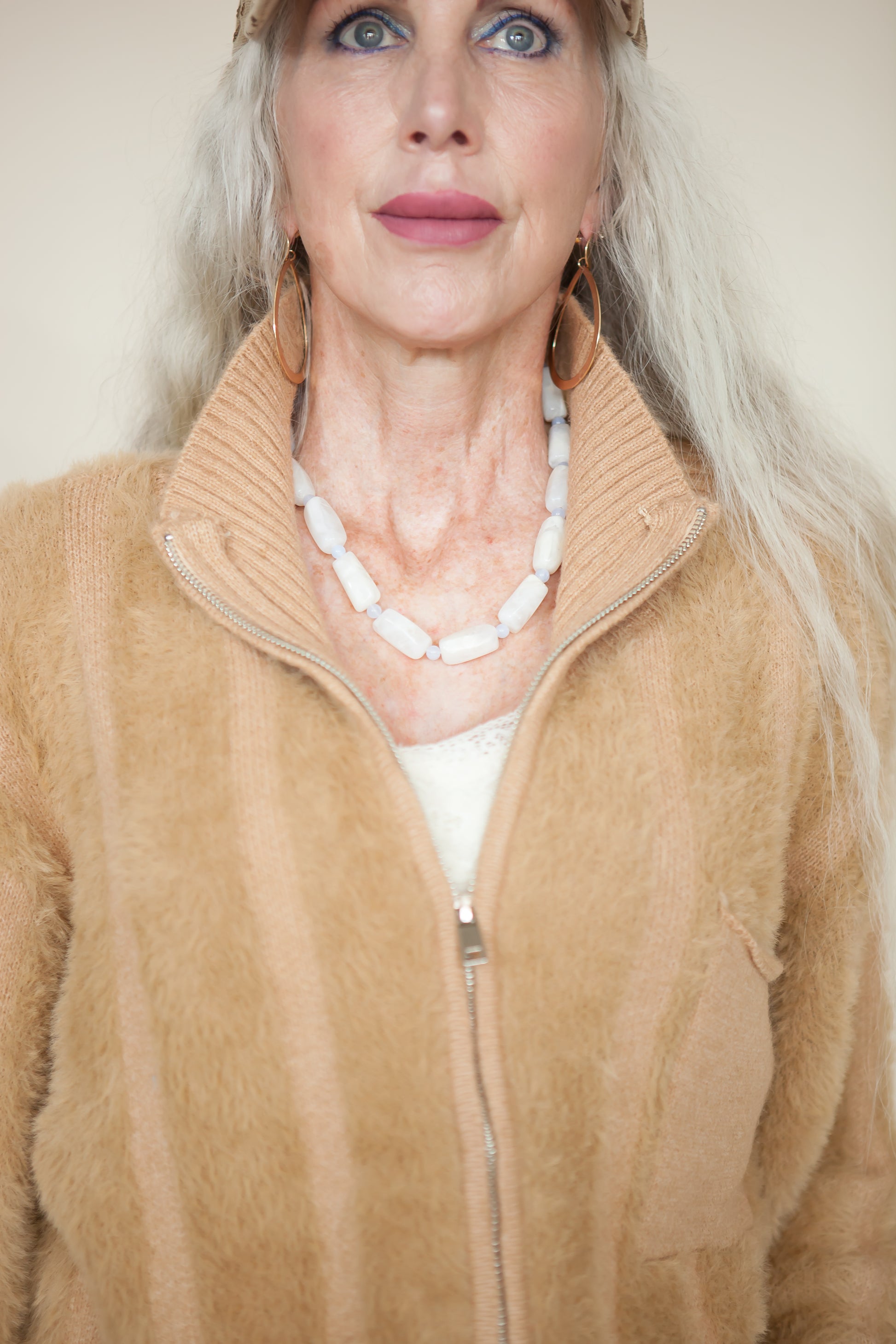 Aspen Fuzzy Sweater Jacket
