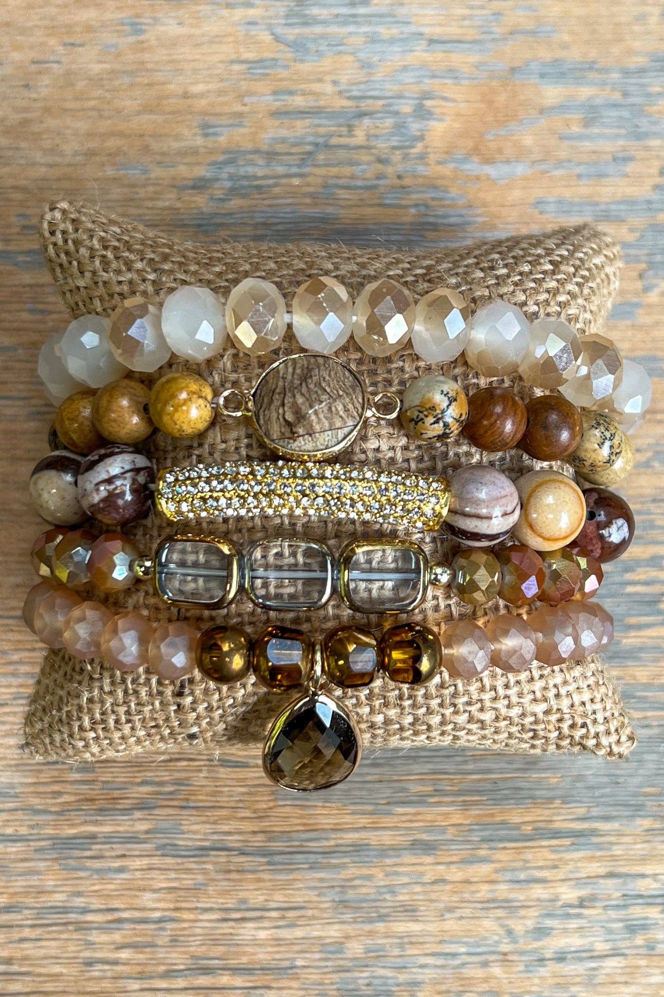 Beaded Boho Summer Cassie Bracelet Set