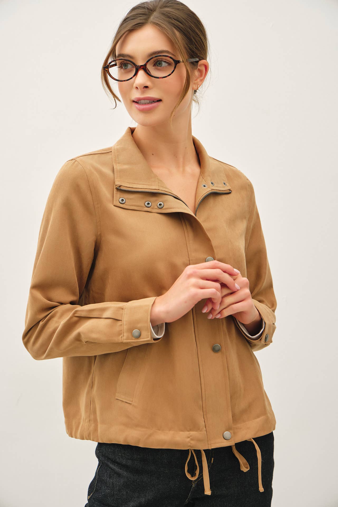 Tonia Soft Utility Jacket
