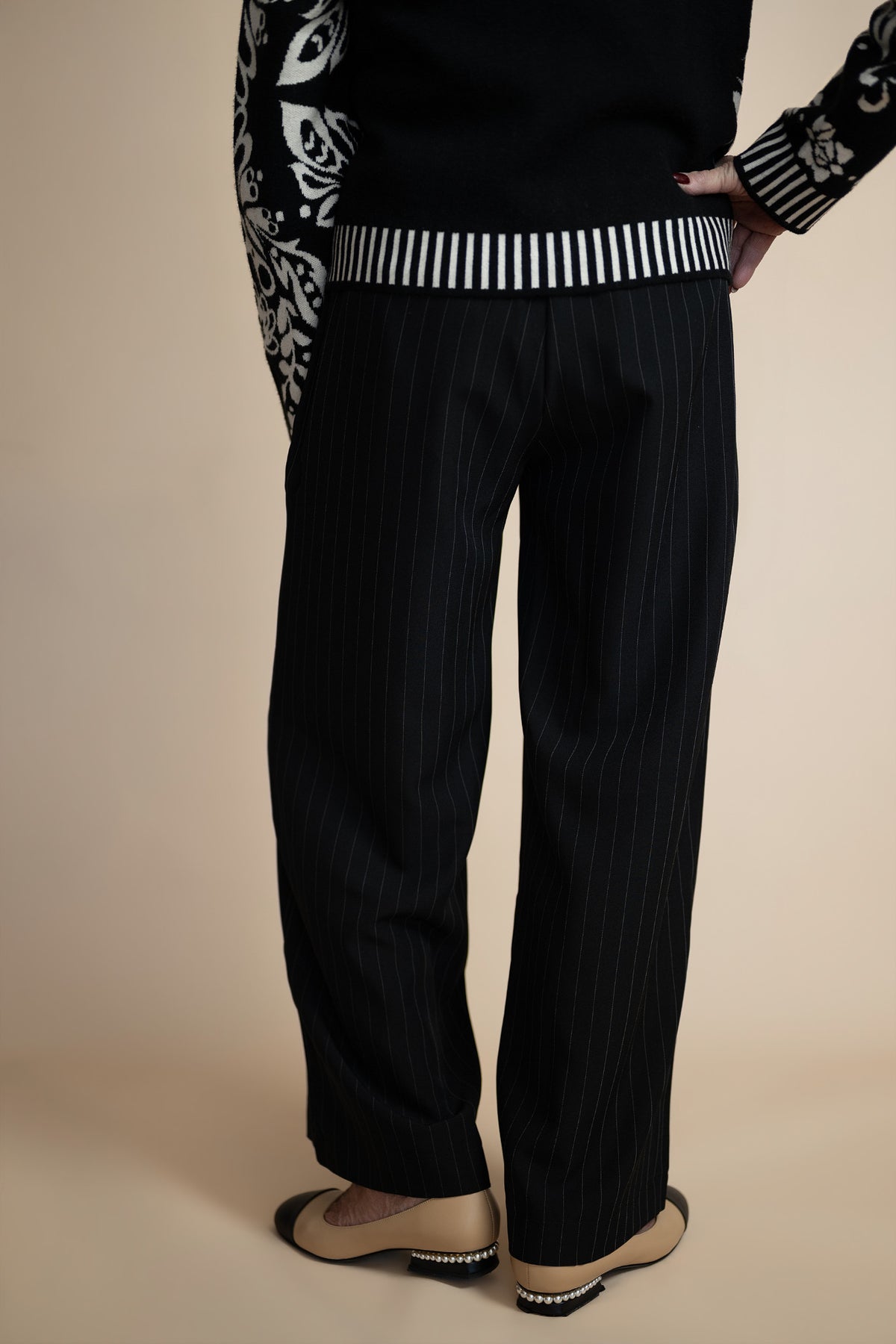 Petite Perfect Black Wide Leg Jeans