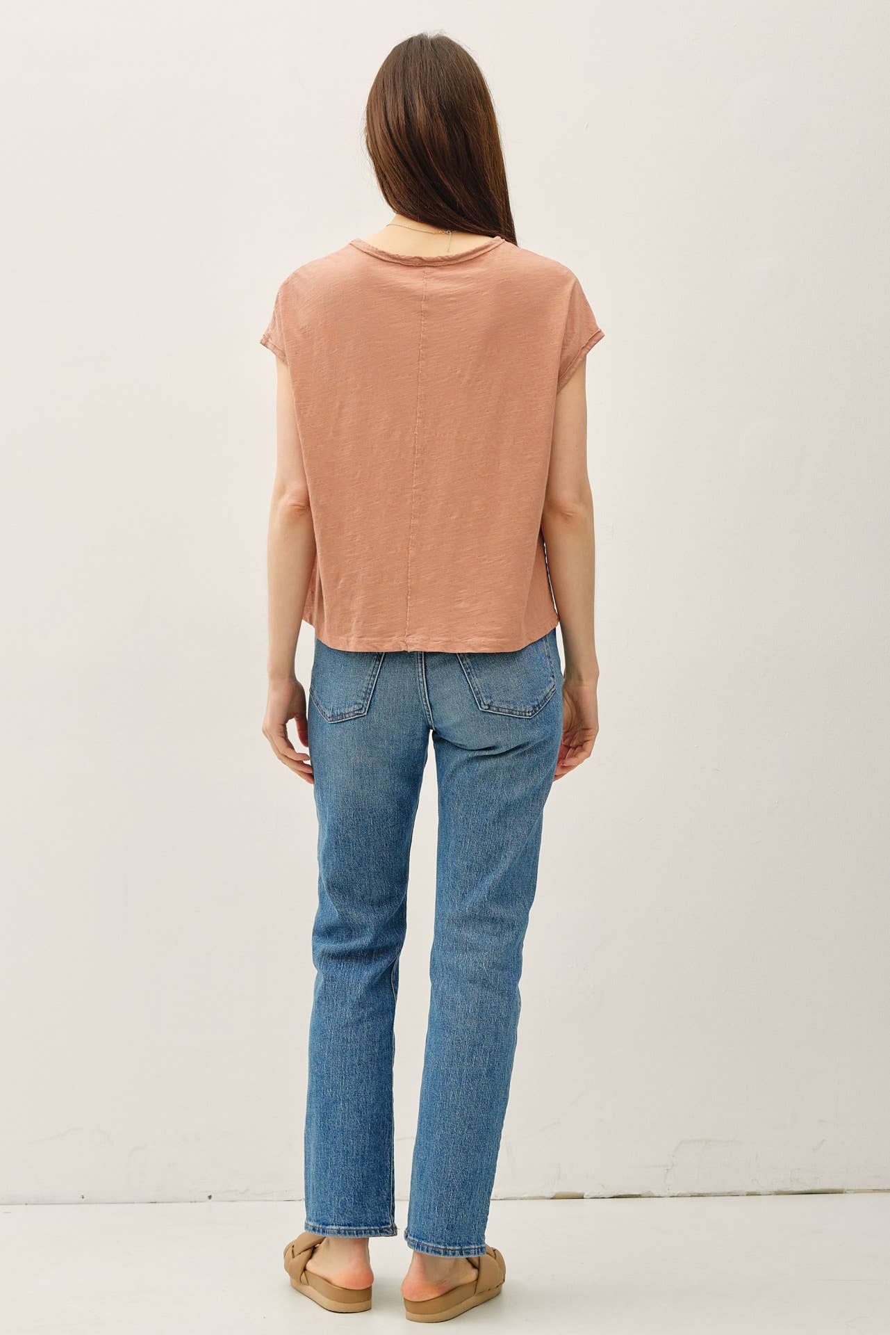 Brione by BeCool: Cropped Sleeve Tee