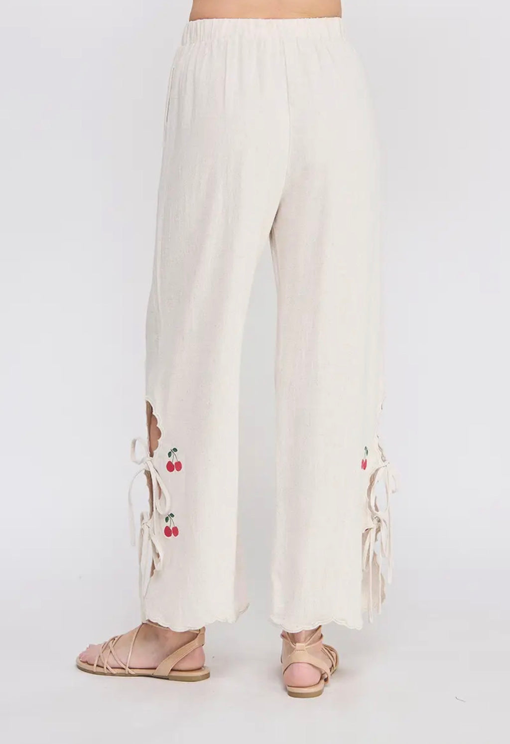 Cherry Tie Breeze Pants