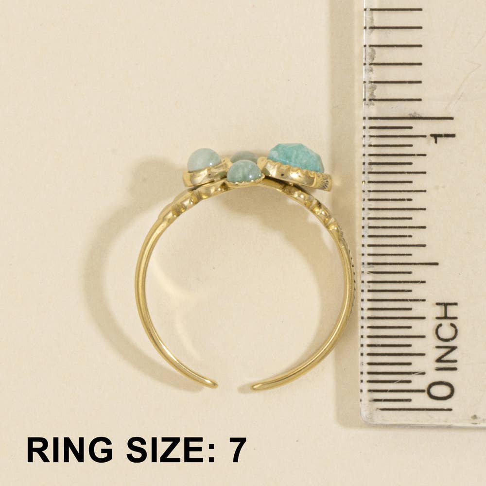 Multi Stone Cluster Bypass Ring