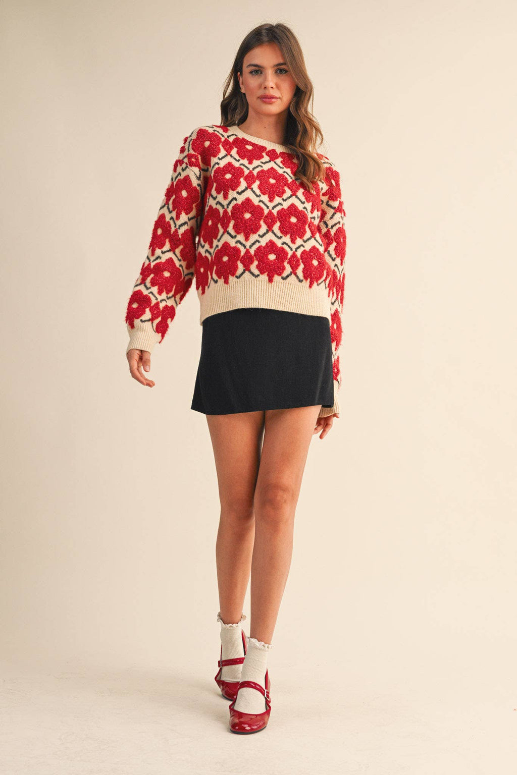 Tansy Floral Sweater