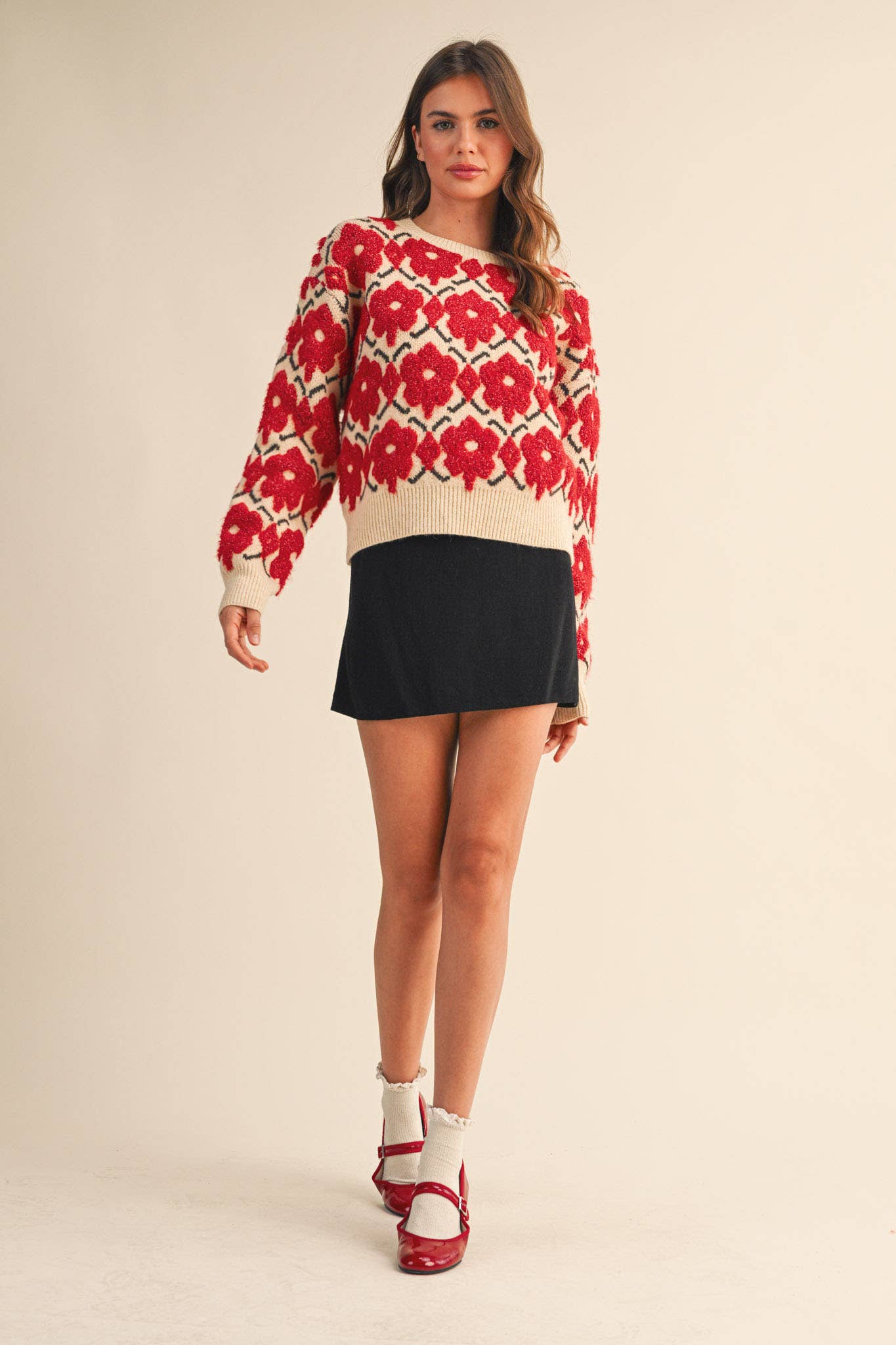 Tansy Floral Sweater