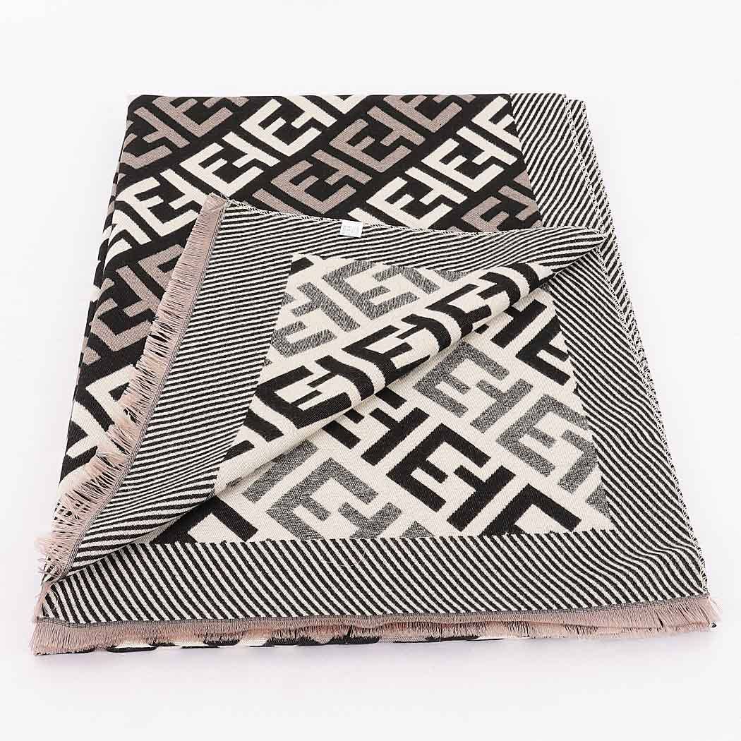 Laurent Signature Logo Scarf