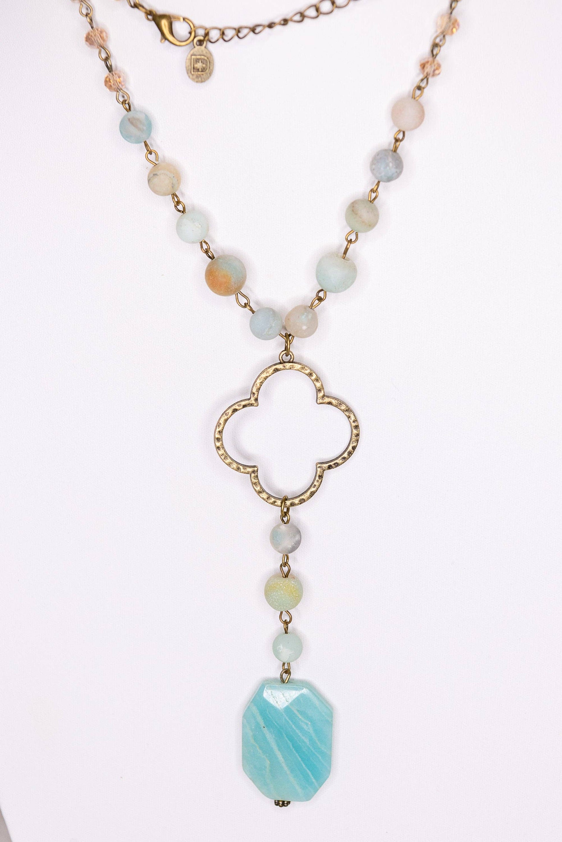 Boho Necklace/Alani Necklace in Amazonite