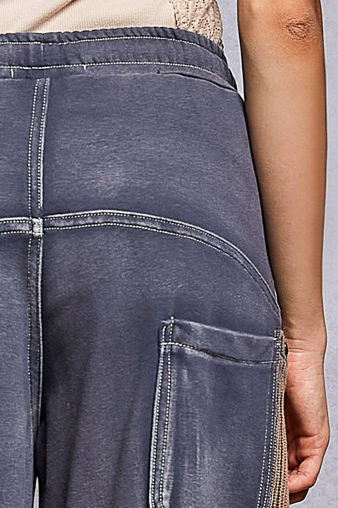 Katrina Terry Knit Wide Leg Pants