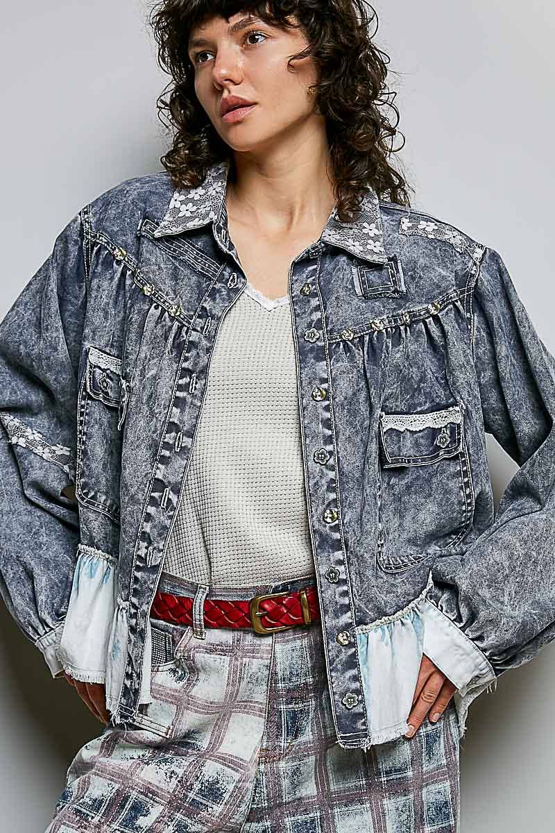Ember Vintage Wash Twill Jacket