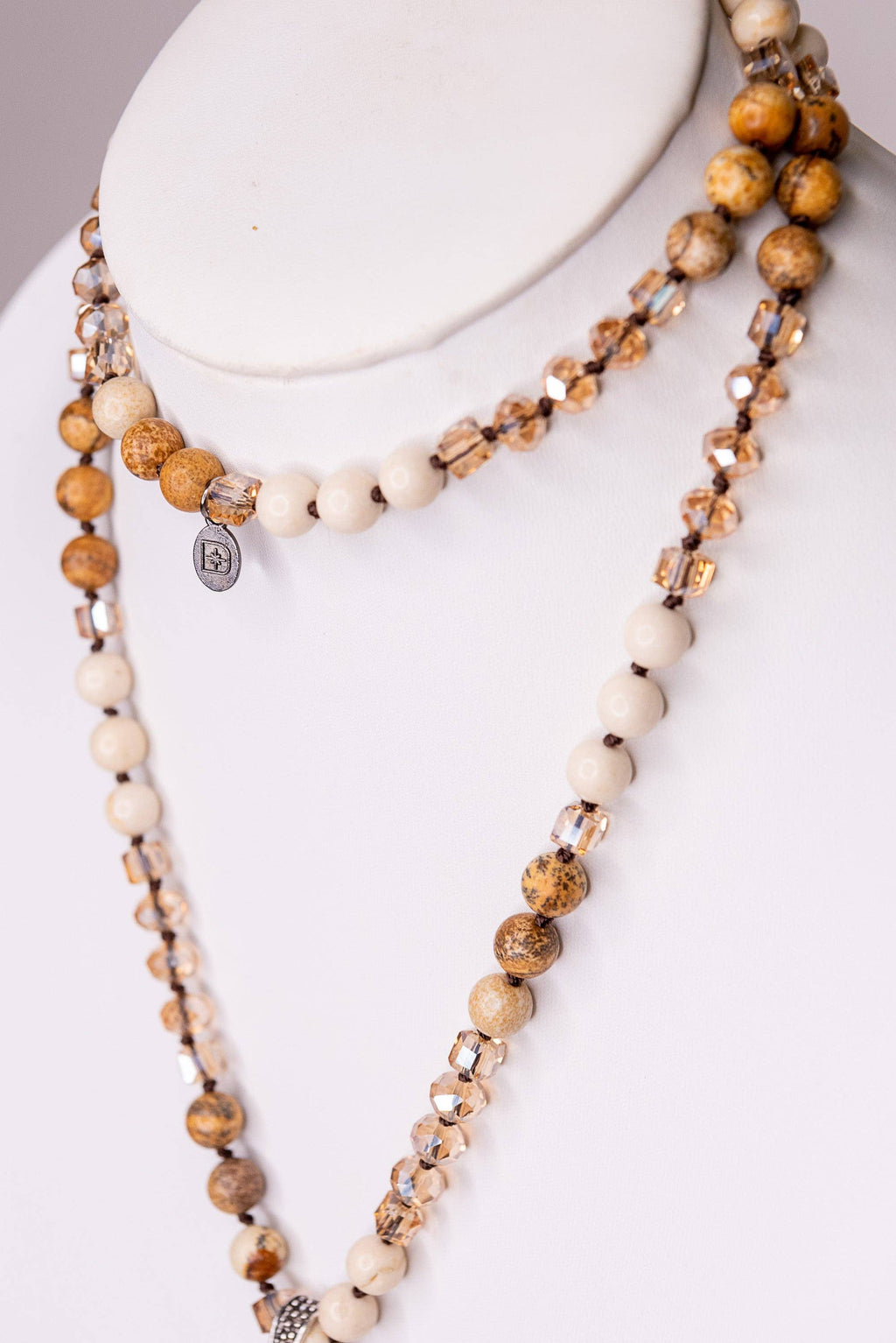 Boho Necklace/Adele Necklace in White
