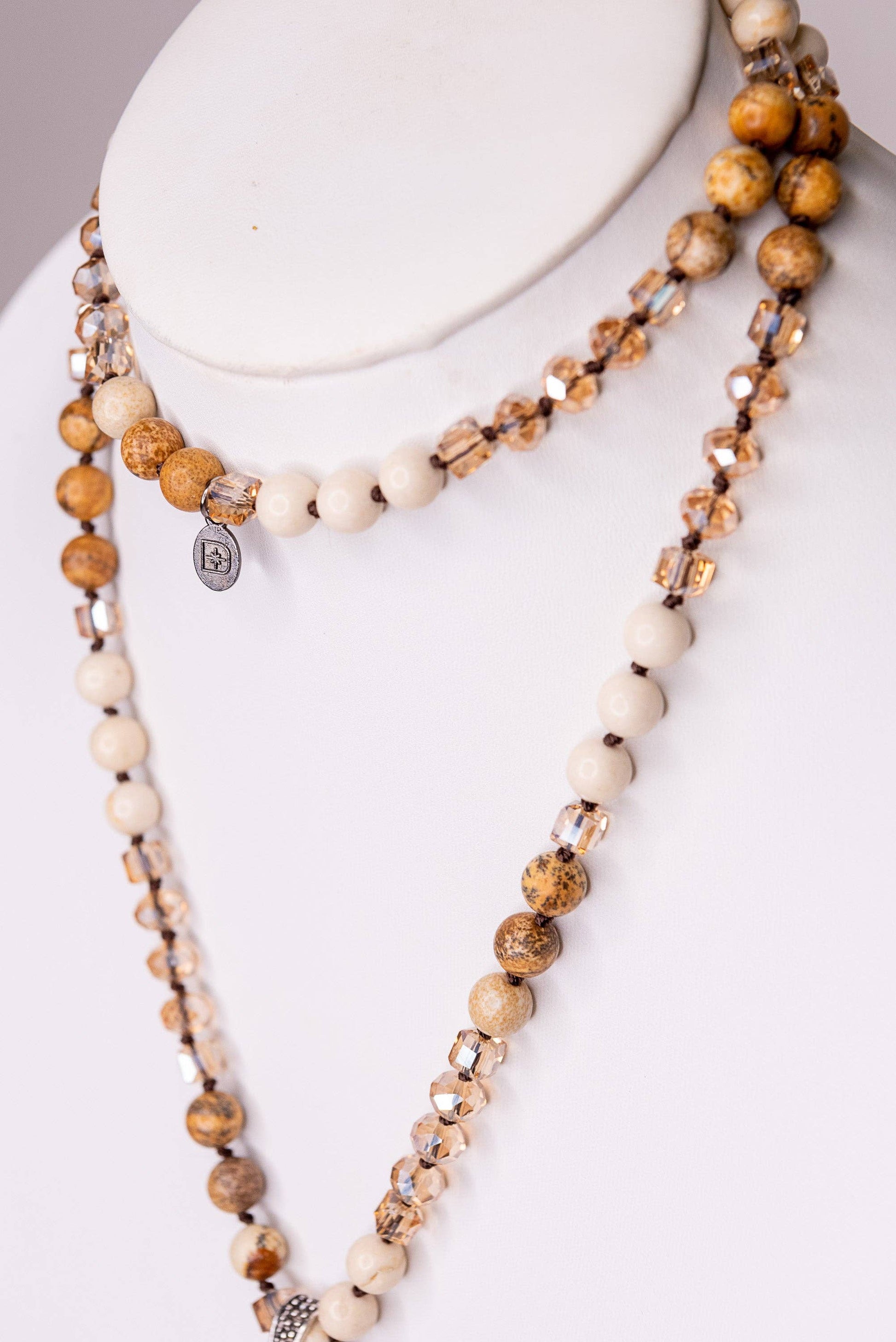 Boho Necklace/Adele Necklace in White