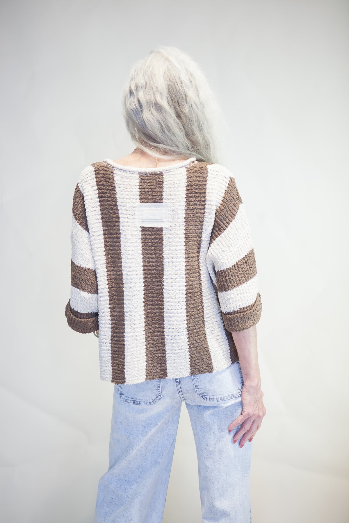 Free Spirit Vertical Stripe Sweater