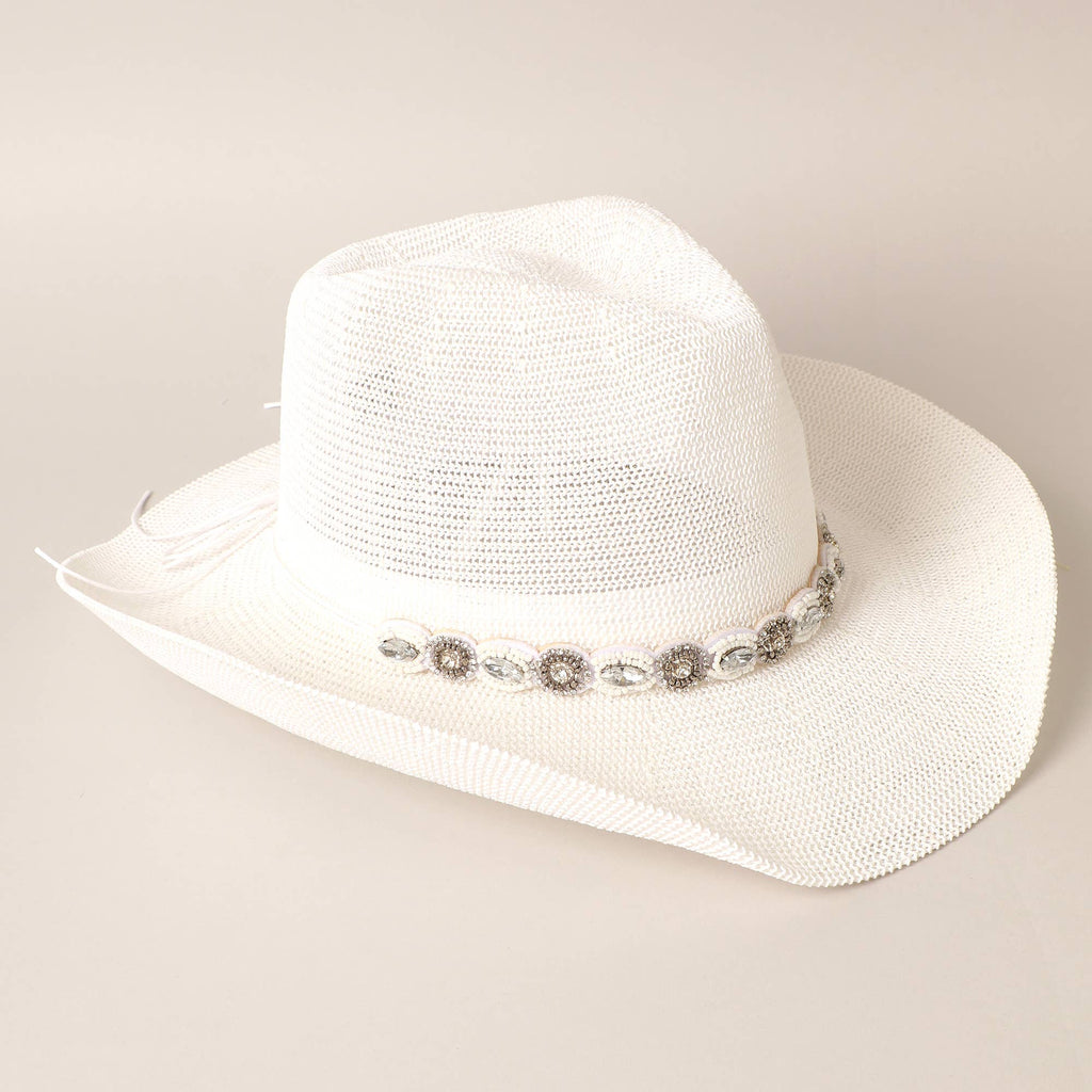 Durango Cowboy Hat with Jeweled Belt