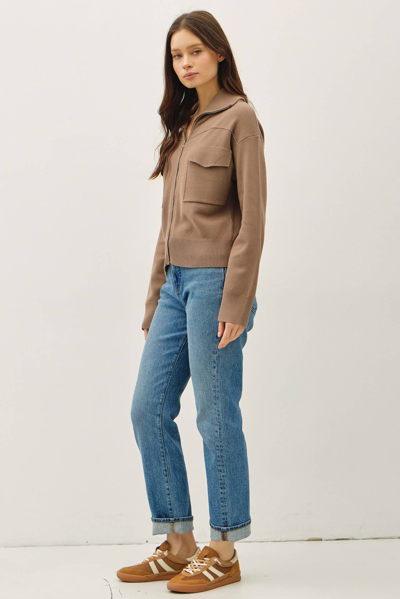 Perfect Fall Zip Up Jacket
