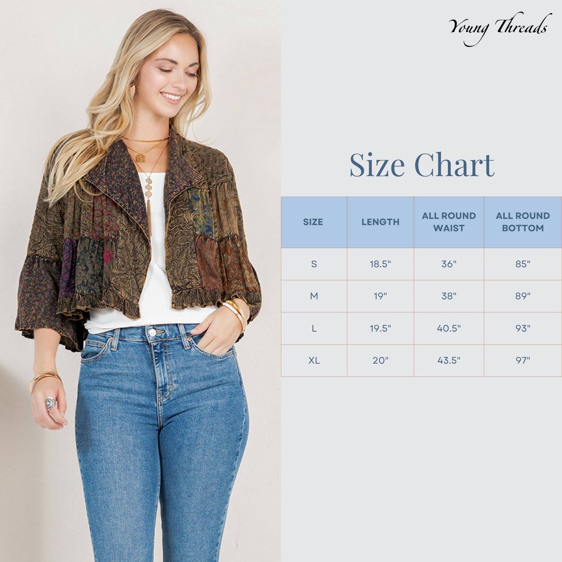 Boho Embroidery Detailing Cropped Summer Top