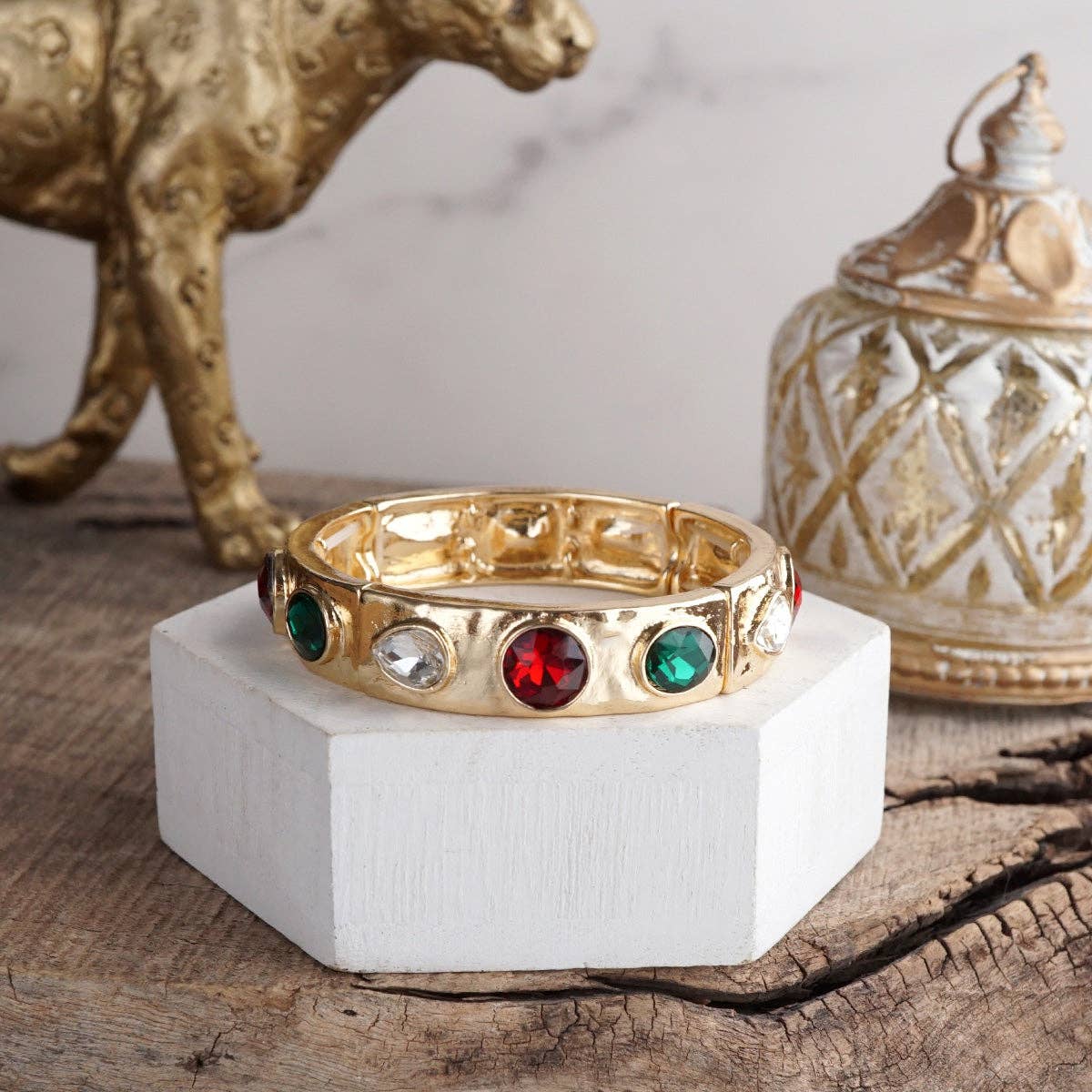 Sparkly Crystal Stretch Bangle