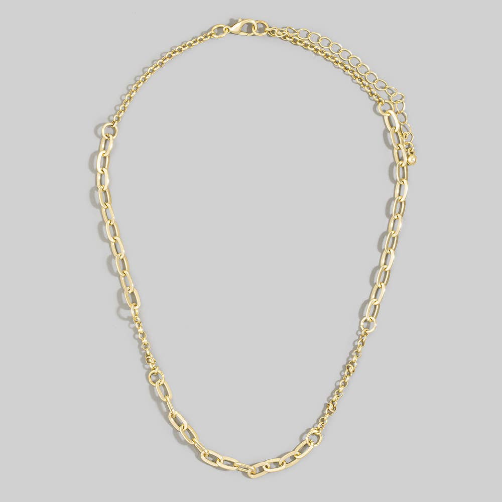Mixed Link Chain Necklace