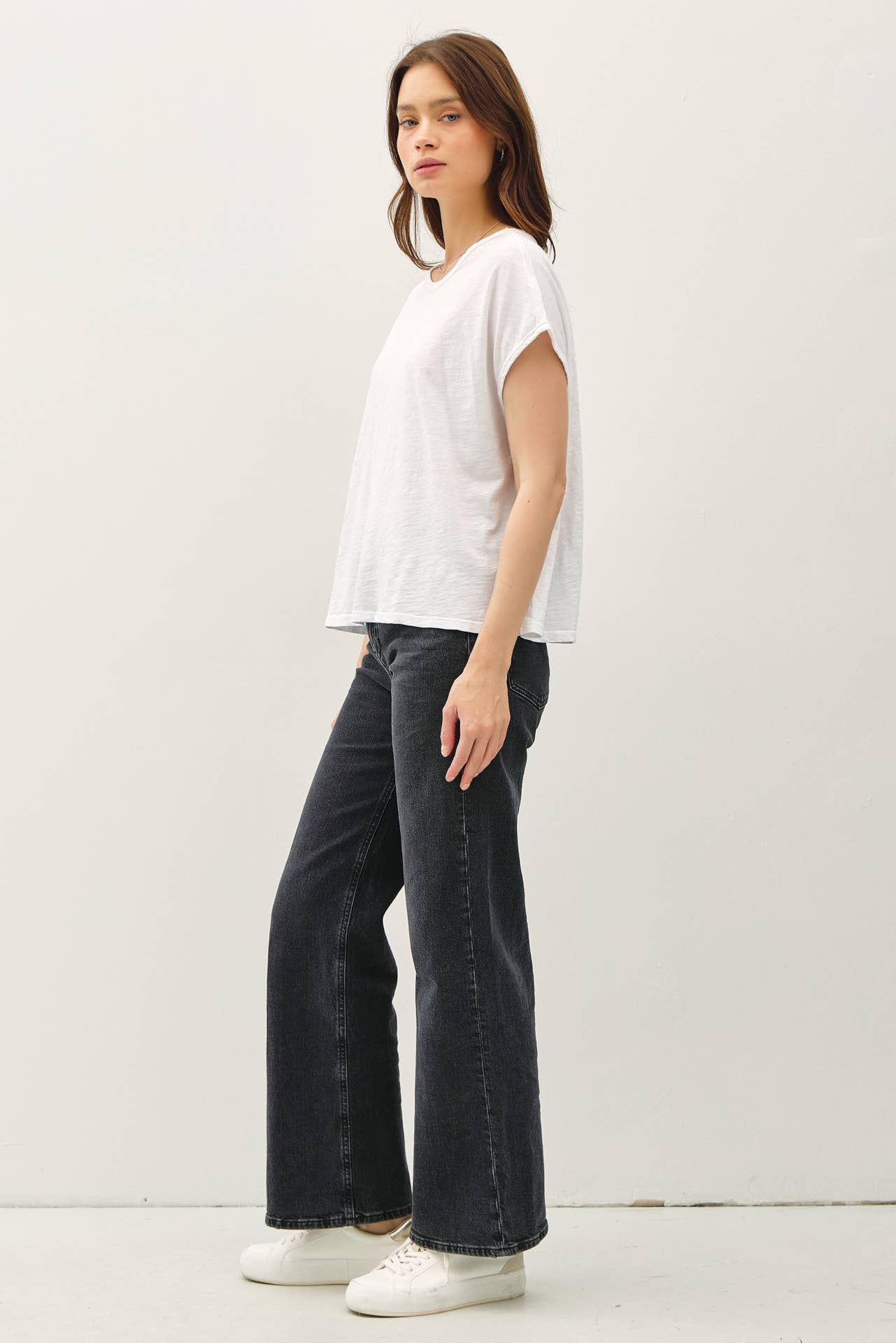 Brione by BeCool: Cropped Sleeve Tee