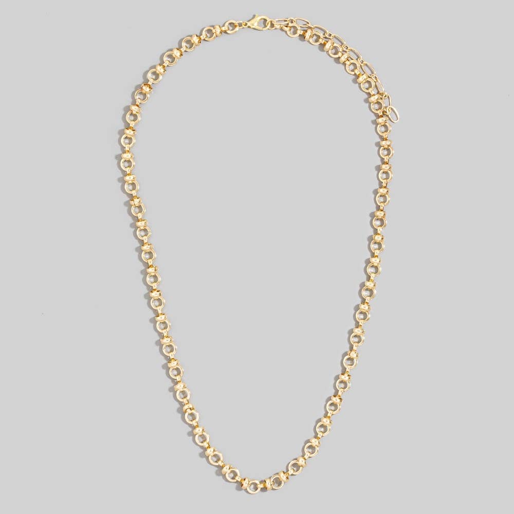 Circle Link Chain Necklace