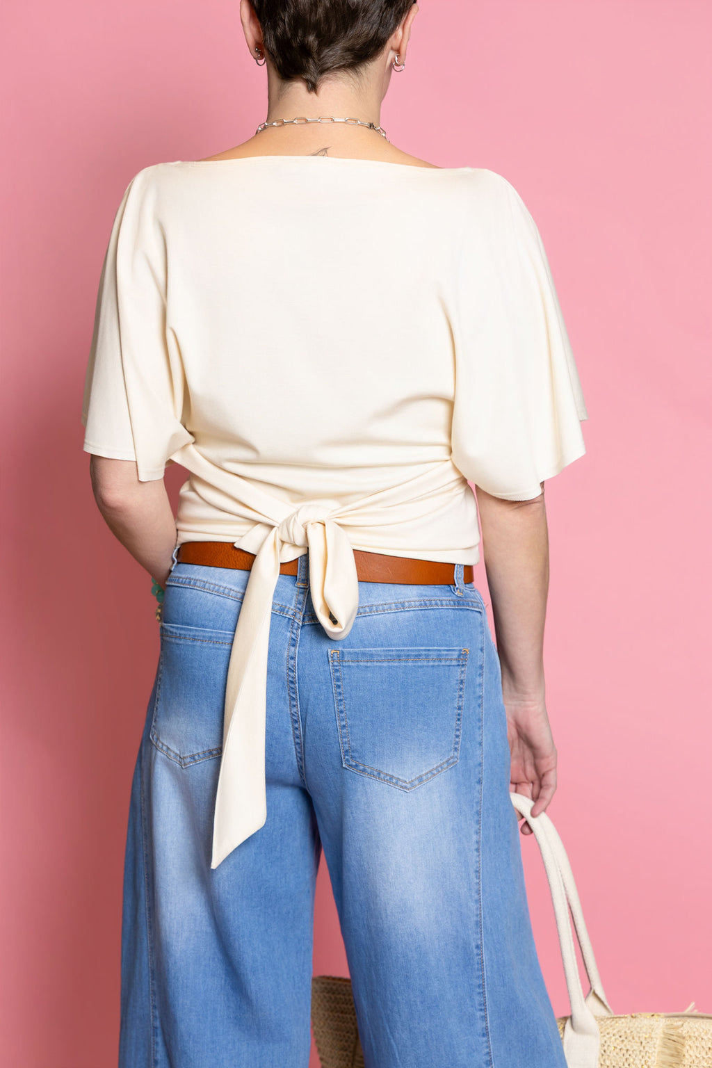 Mod Ref Tie Waist Top