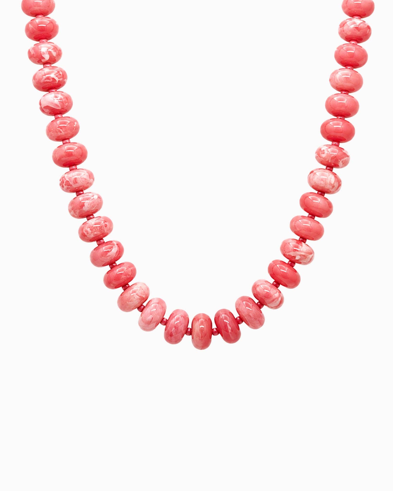 Summer Marble Seed Necklace