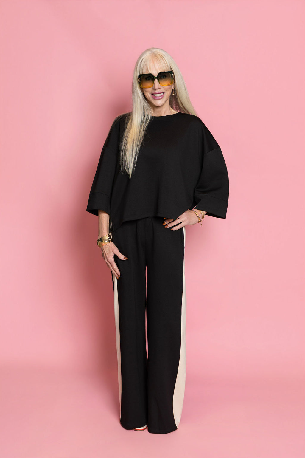 Ultracomfy Two Tone Pants Set