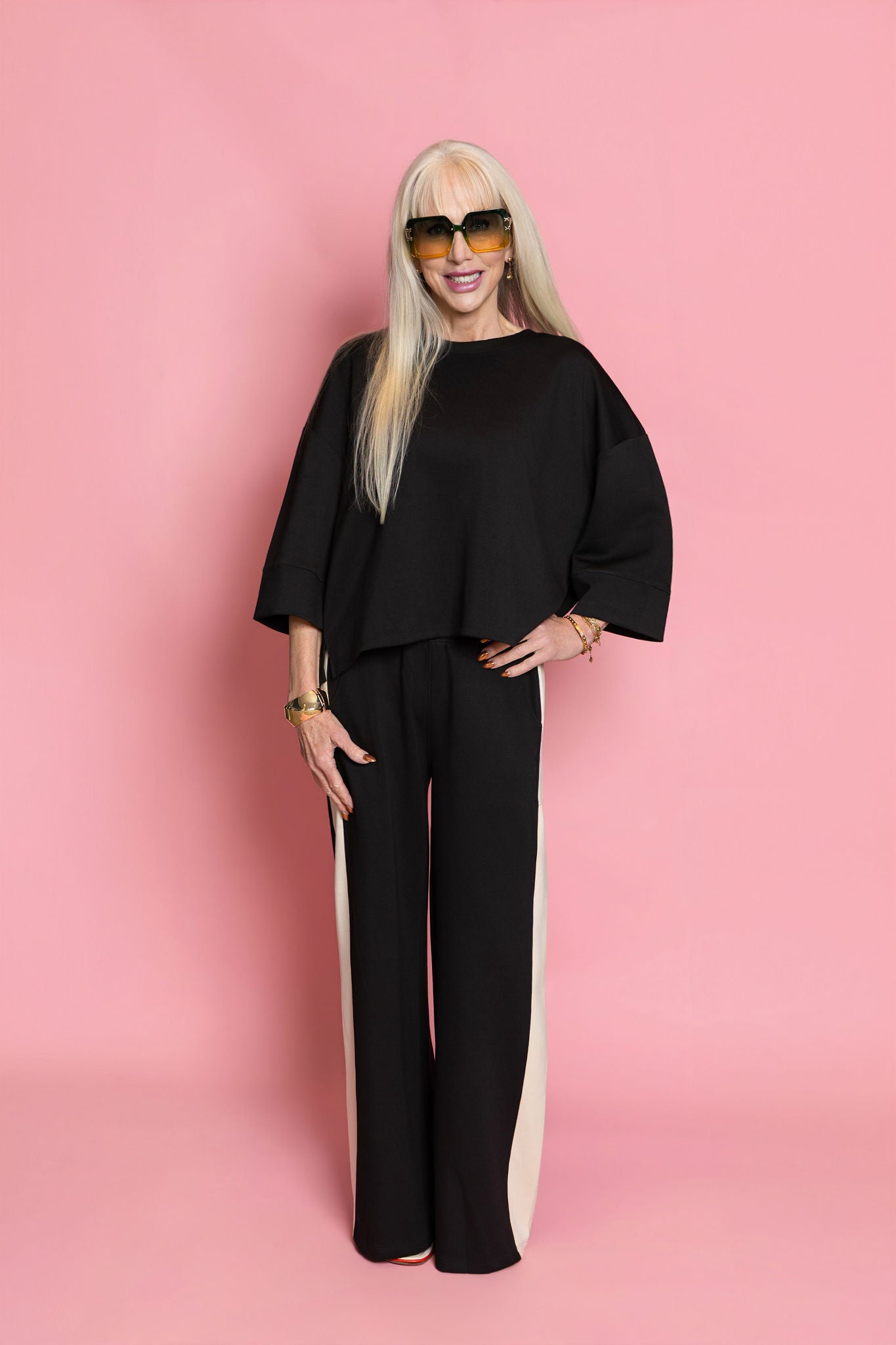 Ultracomfy Two Tone Pants Set