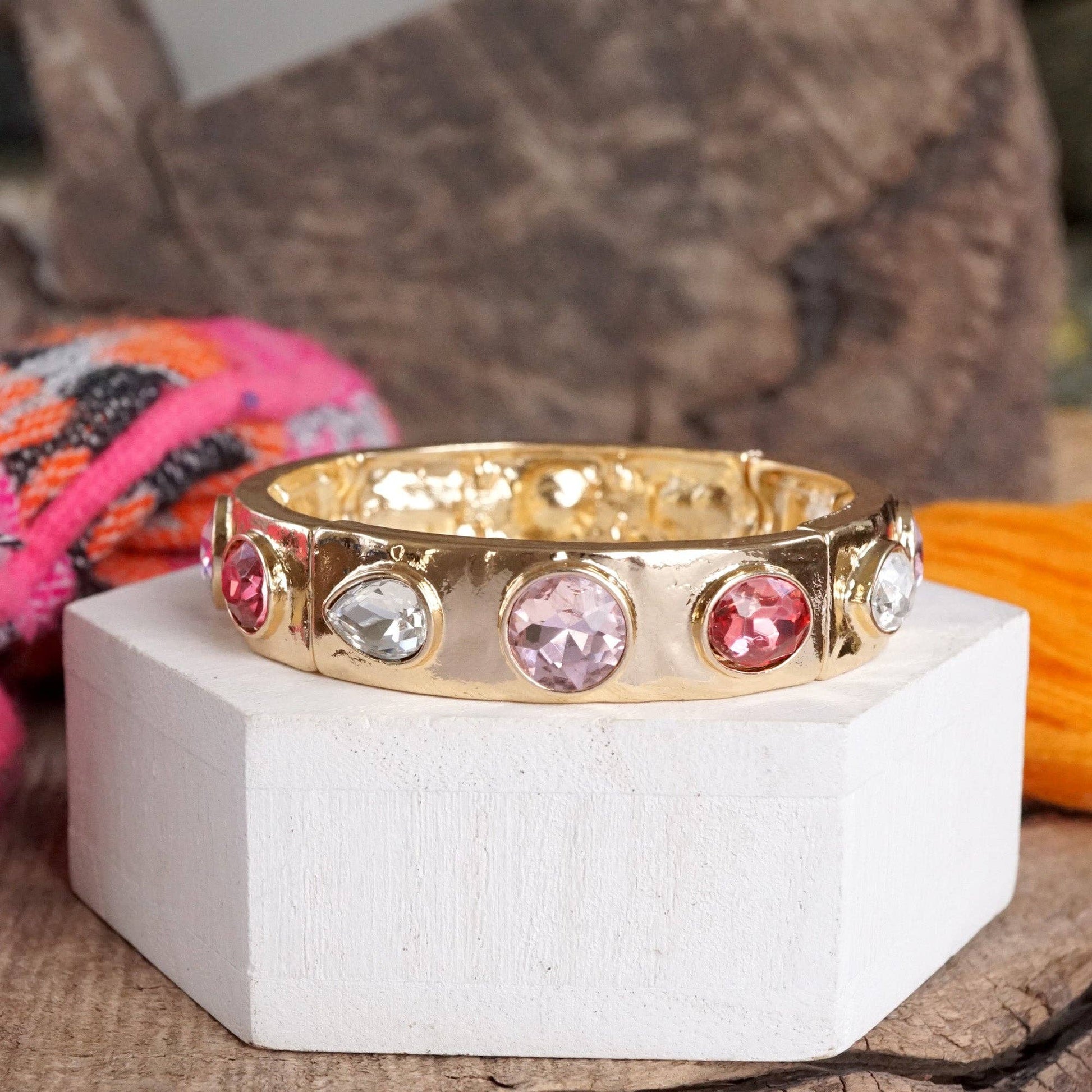 Sparkly Crystal Stretch Bangle