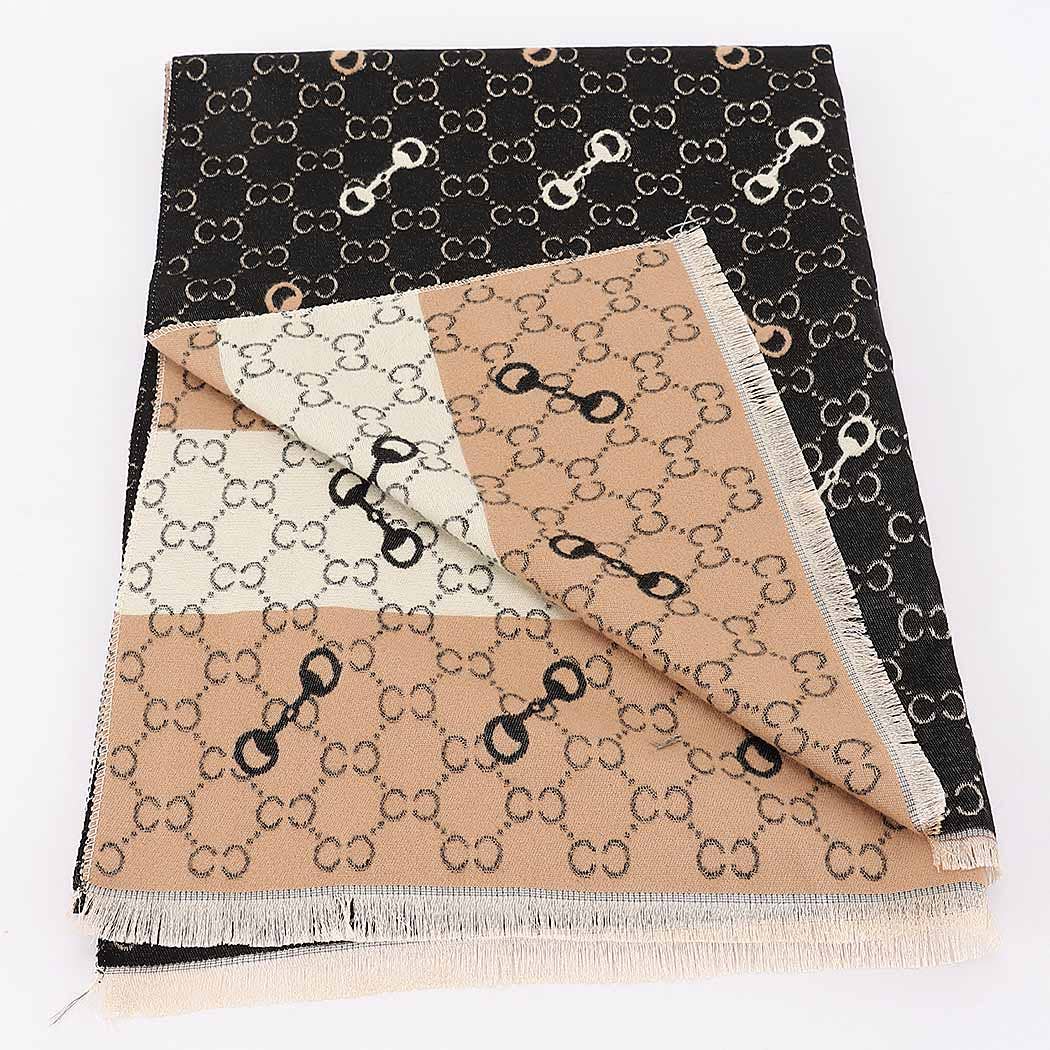 Beaumont Equestrian Print Scarf
