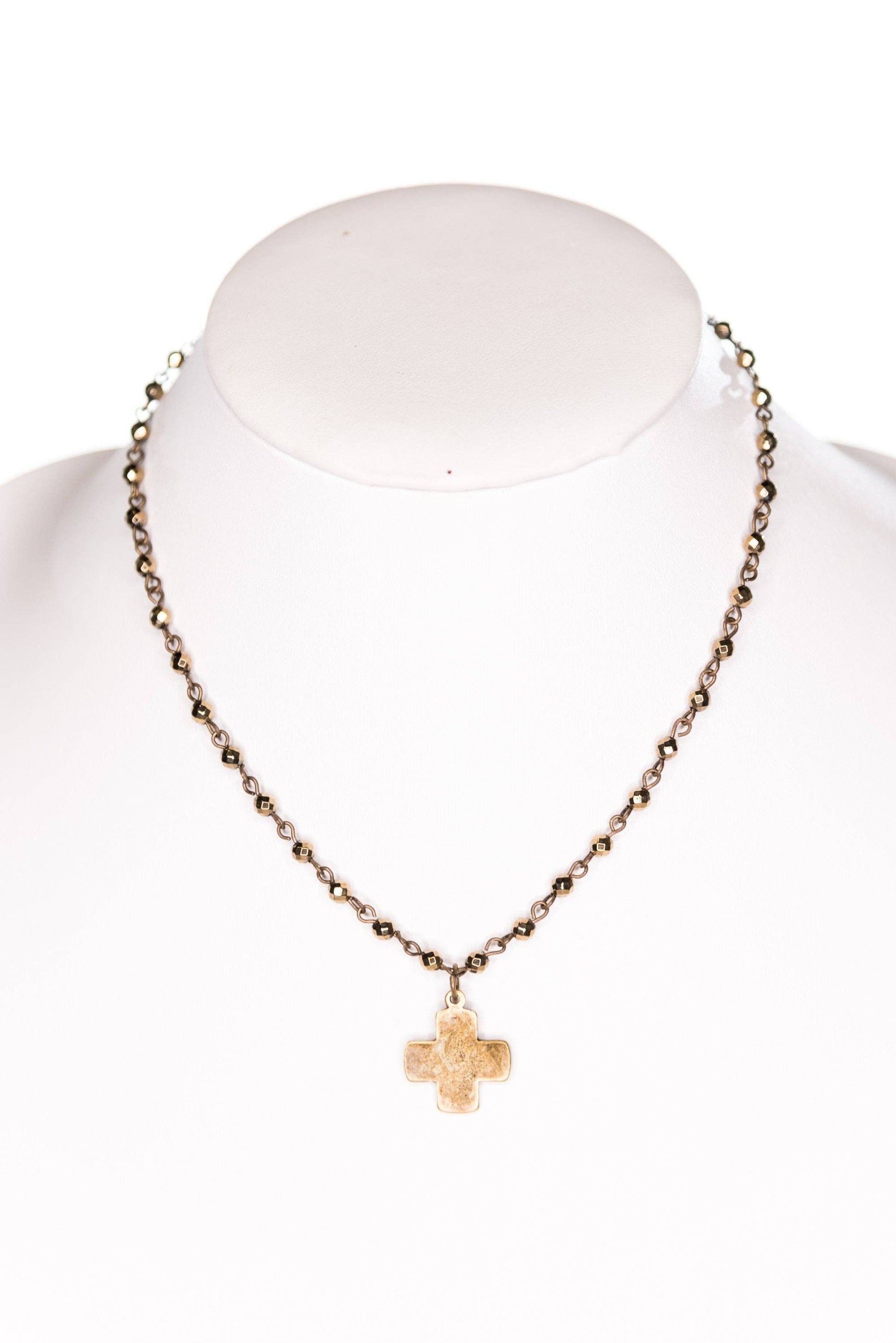 Boho Necklace/Joan Necklace in Bronze