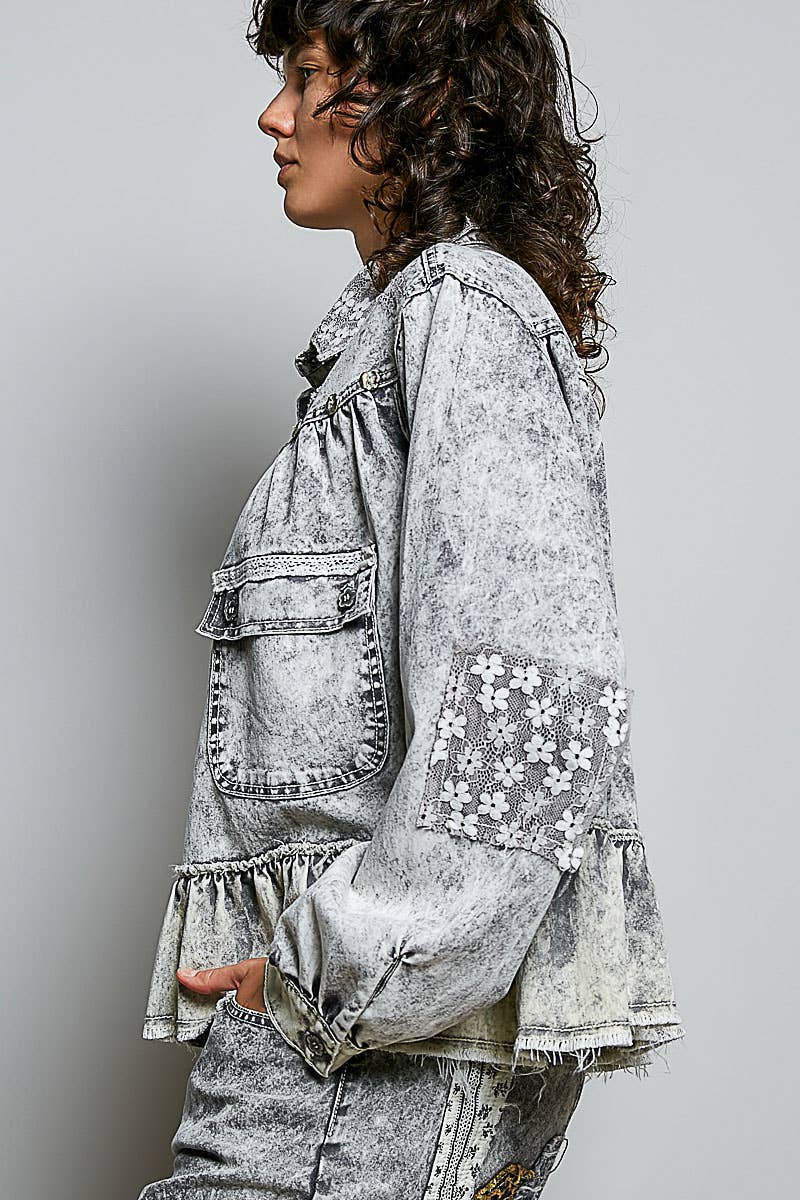 Ember Vintage Wash Twill Jacket
