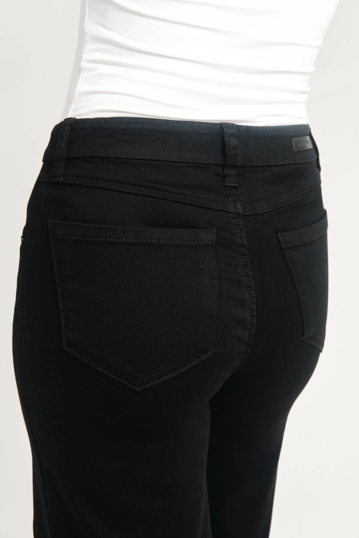 Simply Perfect Black 30” Inseam Wide Leg Jeans