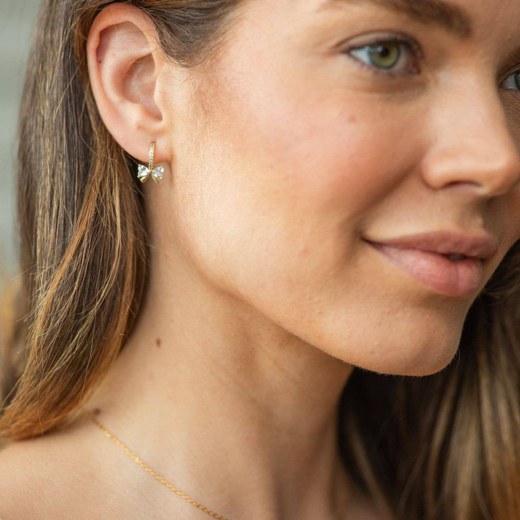 Delicate Bow Earrings