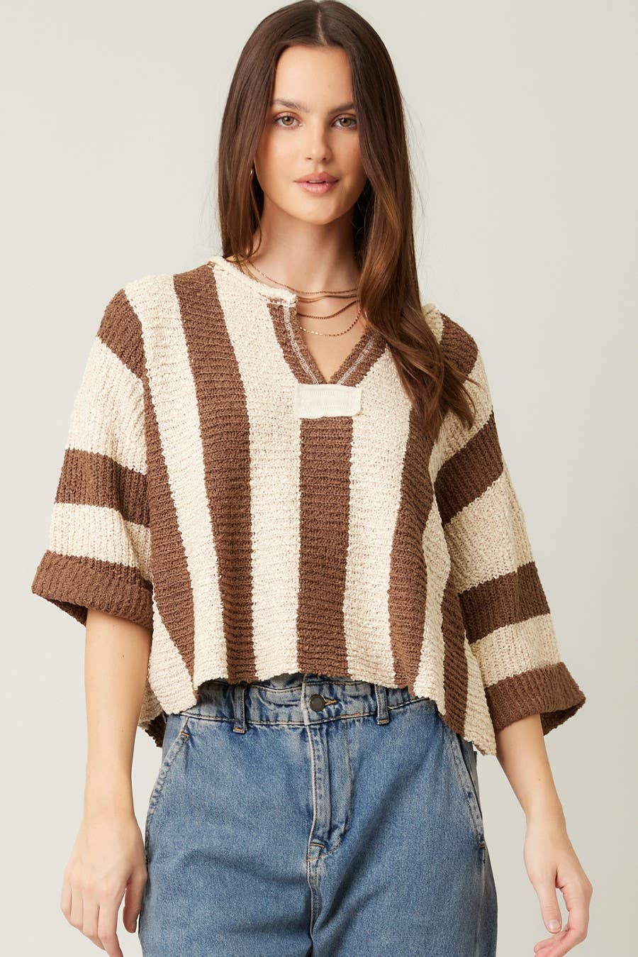 BEST-SELLING Vertical Striped Sweater