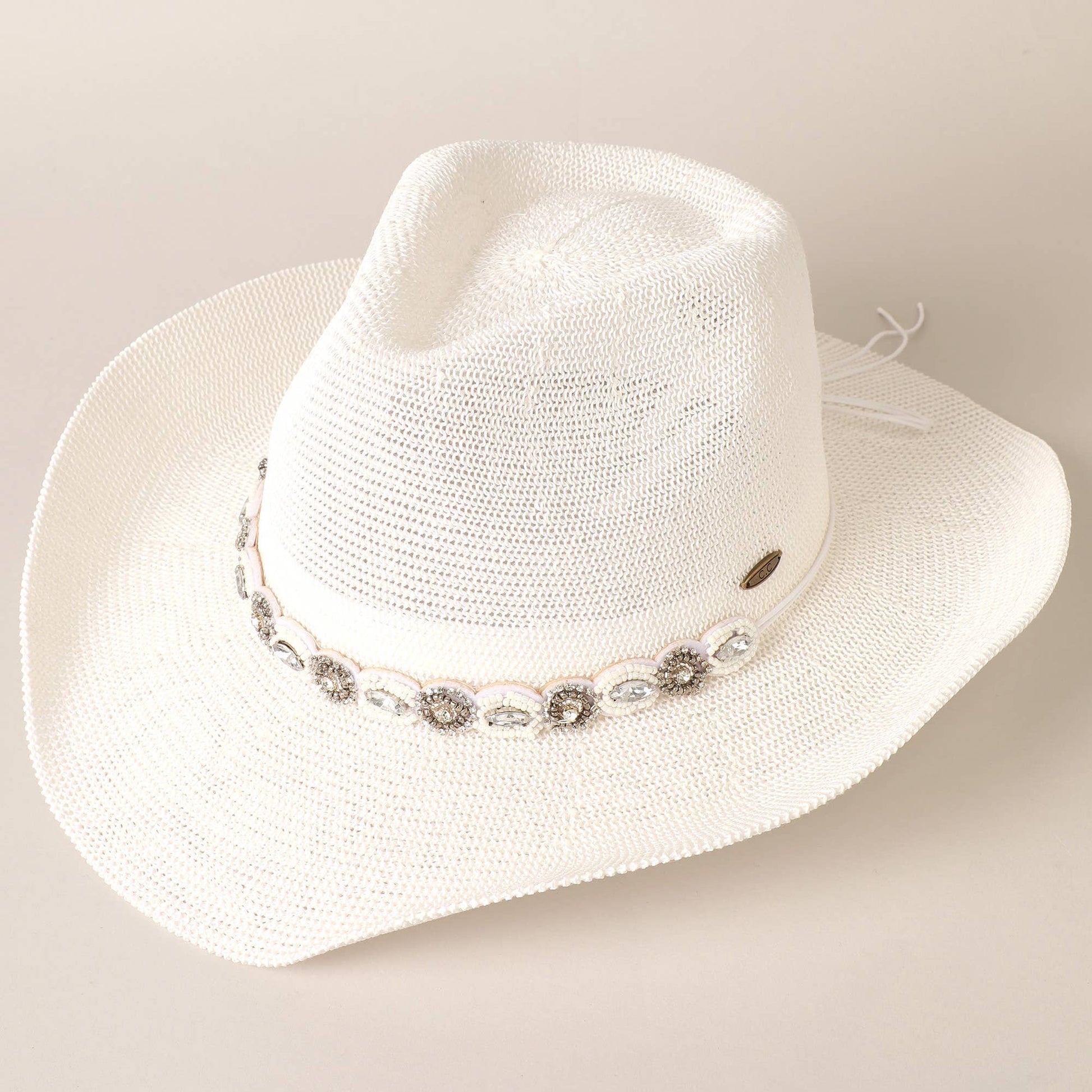 Durango Cowboy Hat with Jeweled Belt