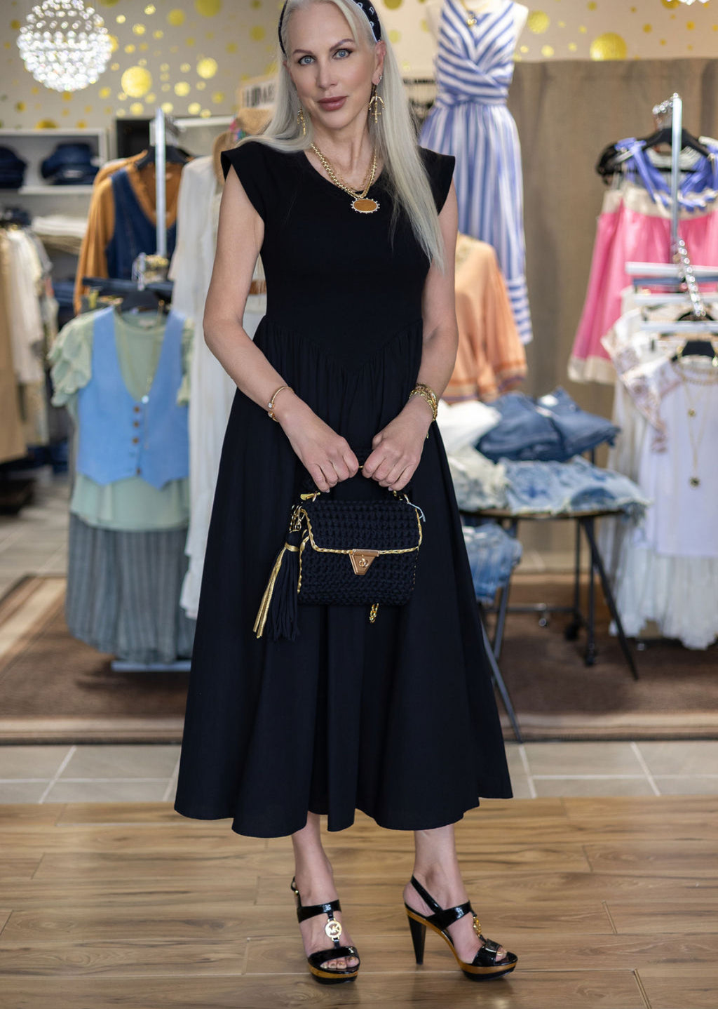 Emerson Drop Waist Dress by Mustard Seed