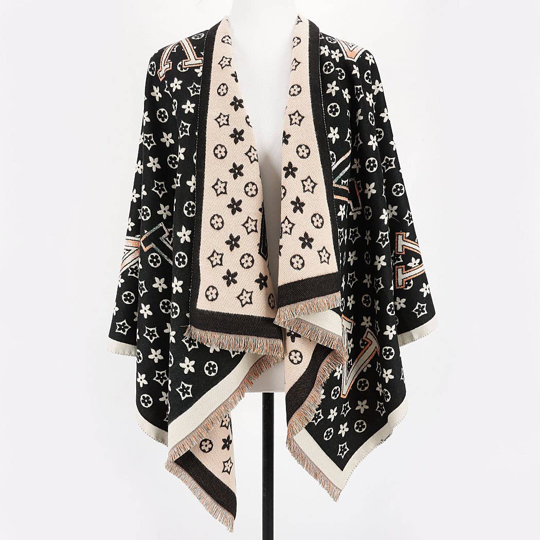 Estelle Signature Monogram Scarf