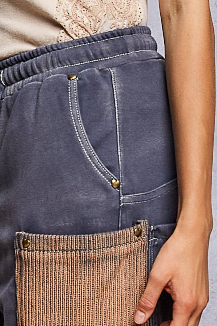 Katrina Terry Knit Wide Leg Pants