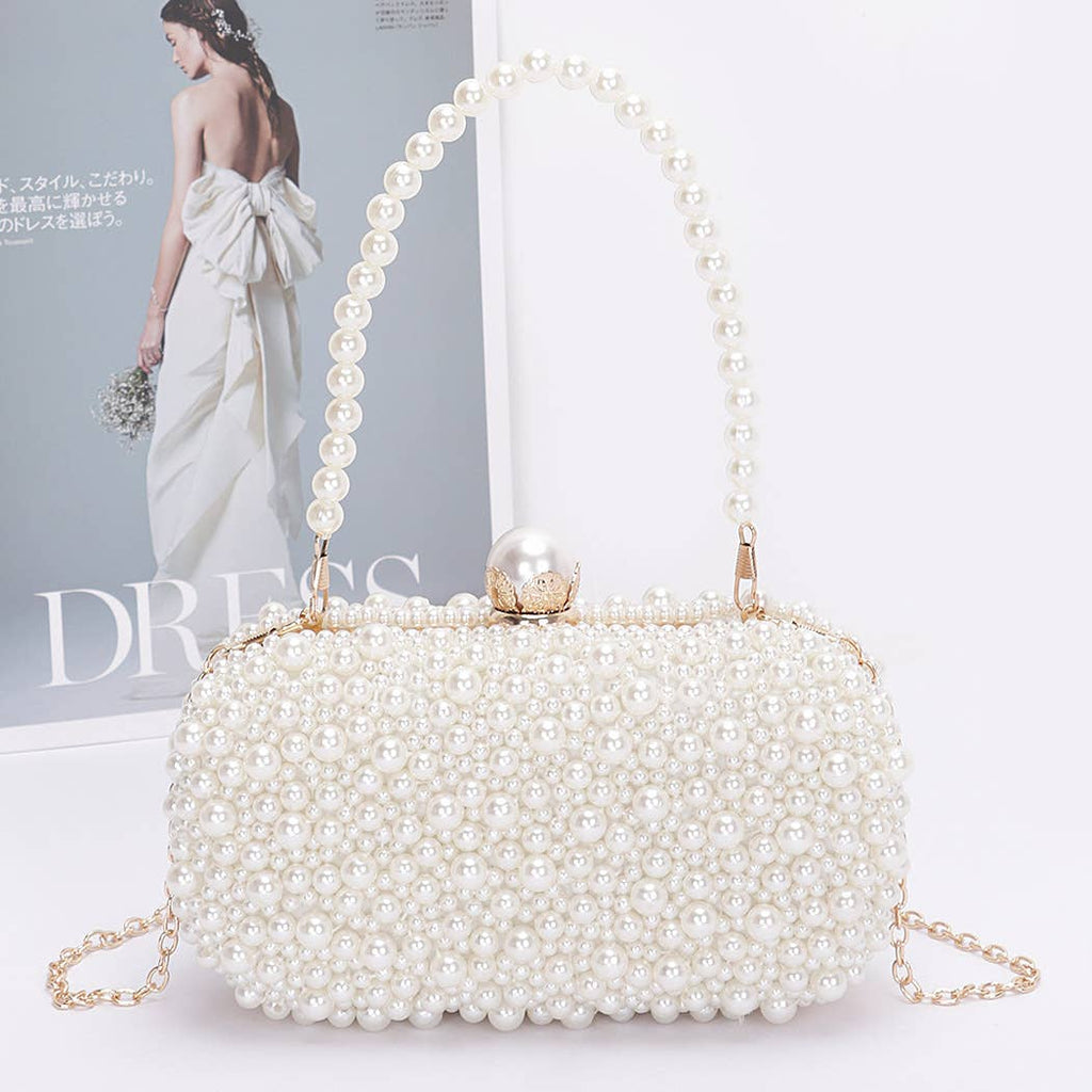 Pearl Handmade Party Clutch