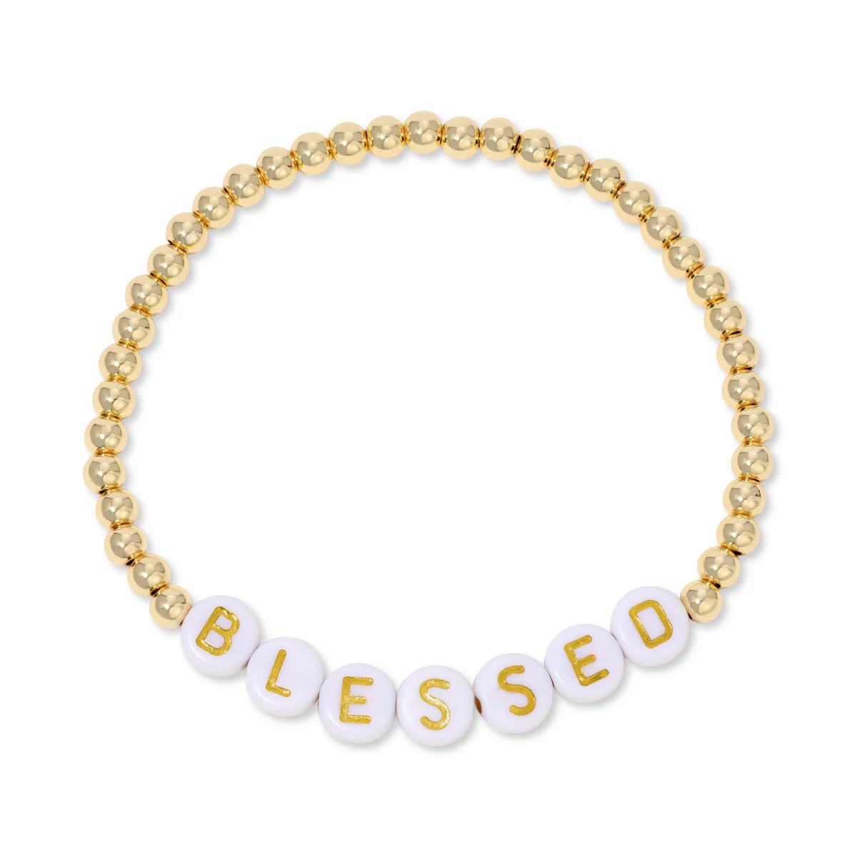 Splendid Iris Blessed Beaded Bracelet