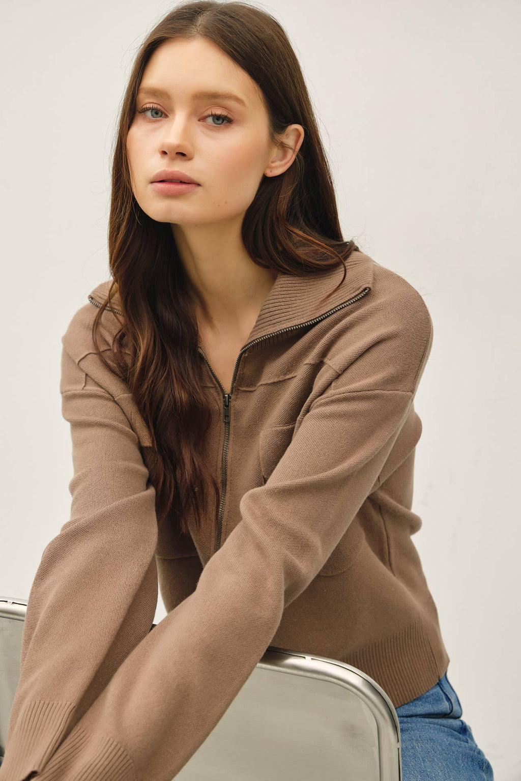 Perfect Fall Zip Up Jacket